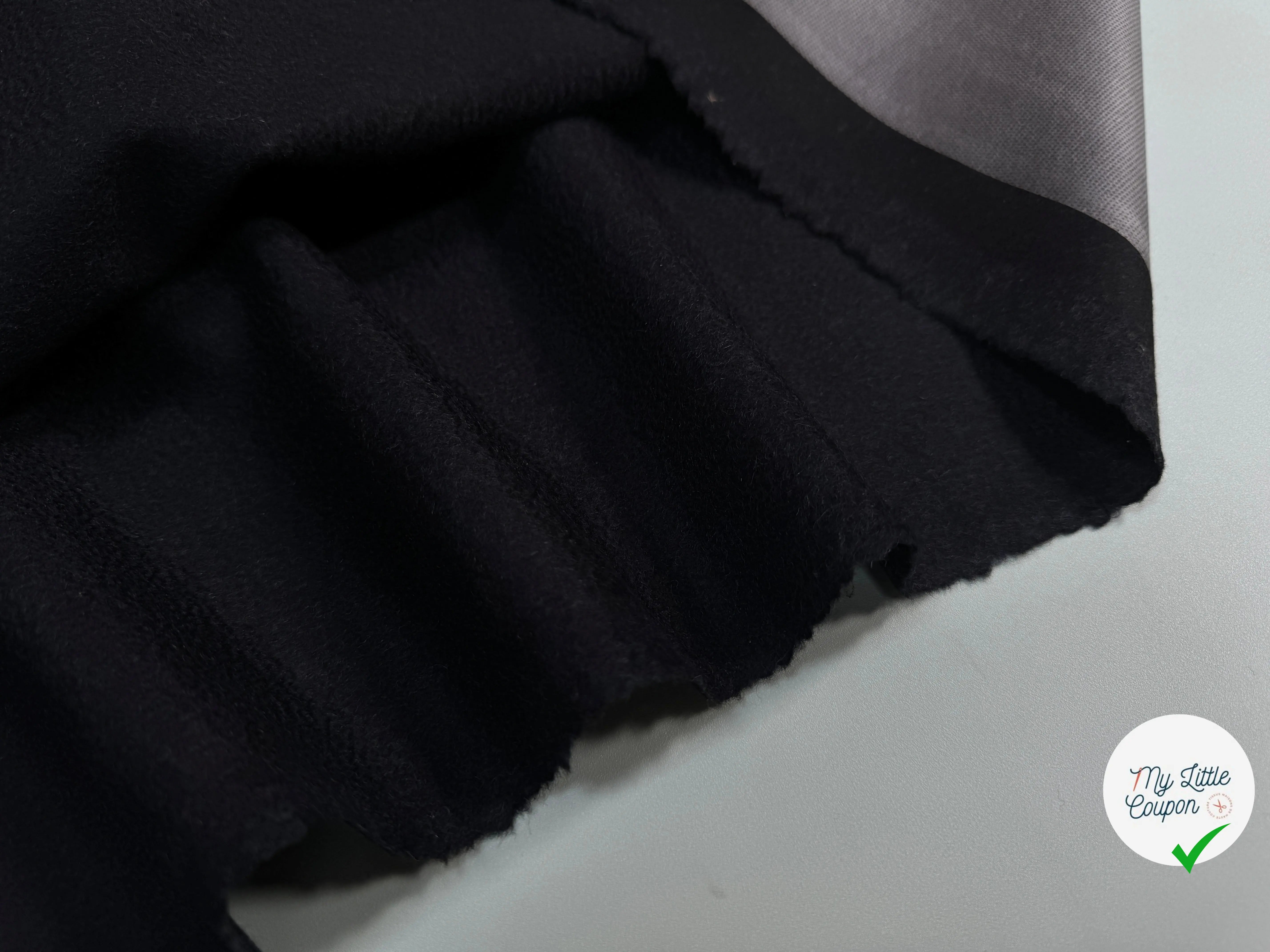 LAINAGE CACHEMIRE THERMOCOLLE BLEU NUITÂ - My Little Coupon