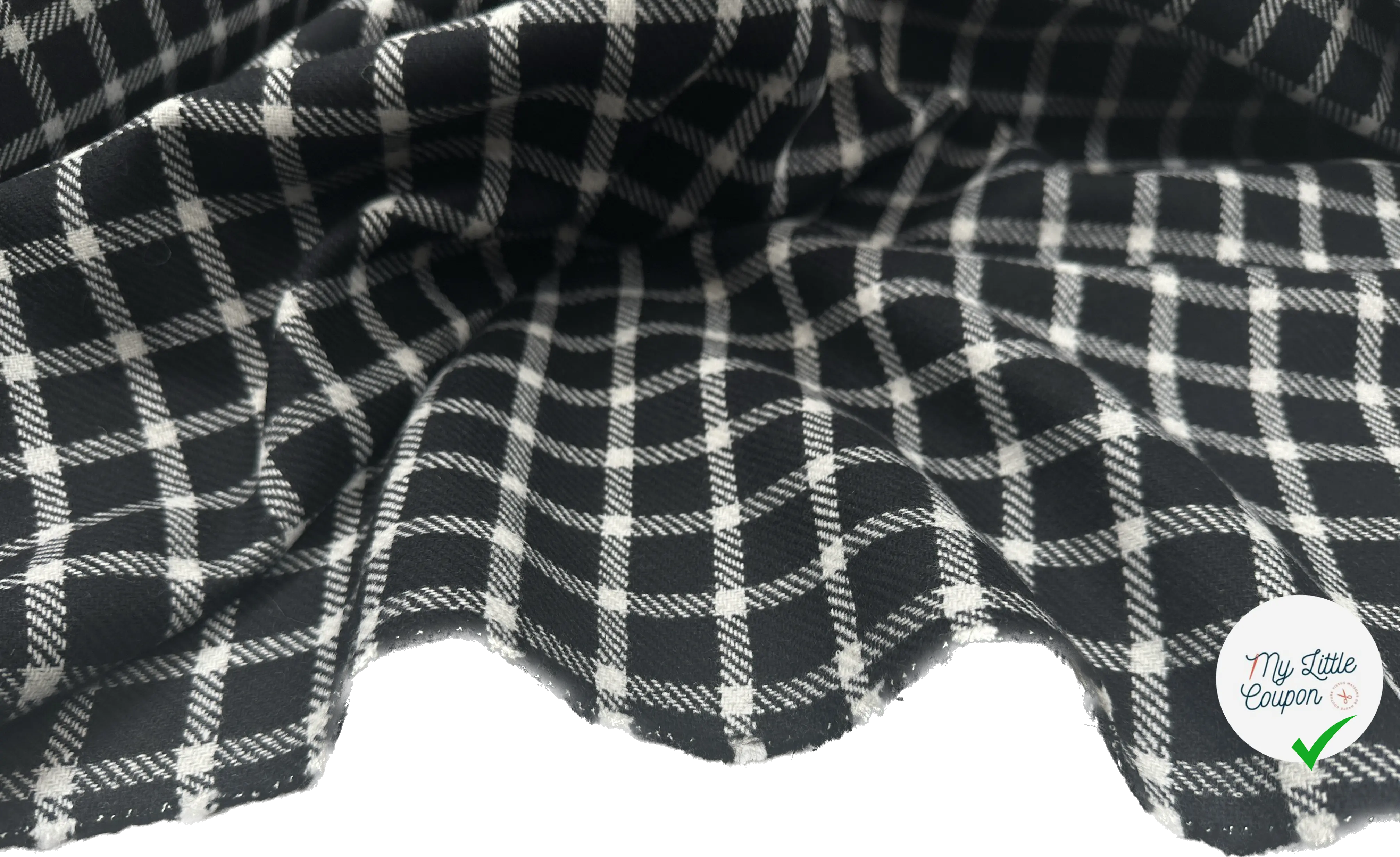 LAINAGE CARREAUX BLACK AND WHITE SQUARE MLC INTERN