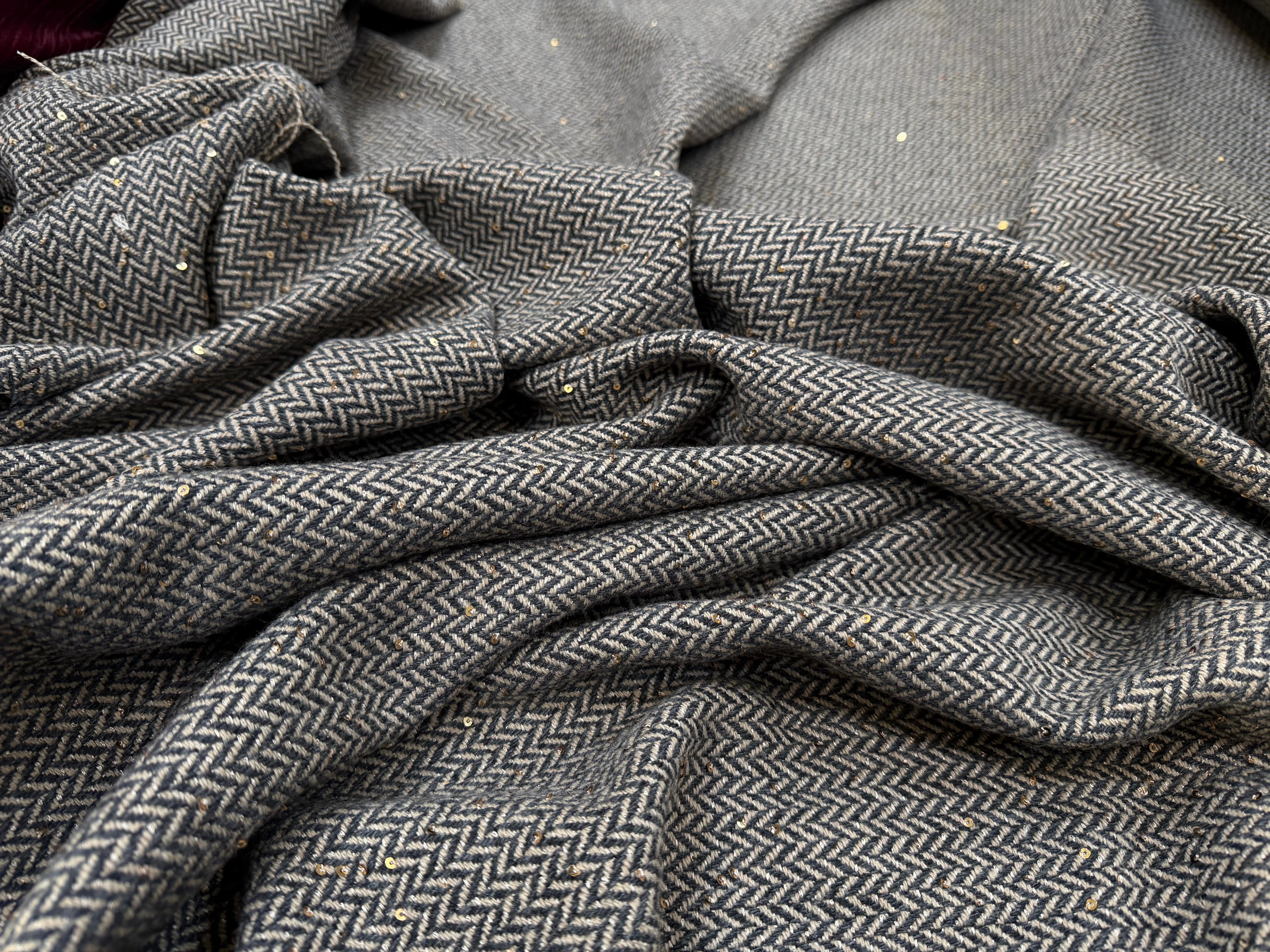 LAINAGE CHEVRON BELANDI SEQUIN - My Little Coupon