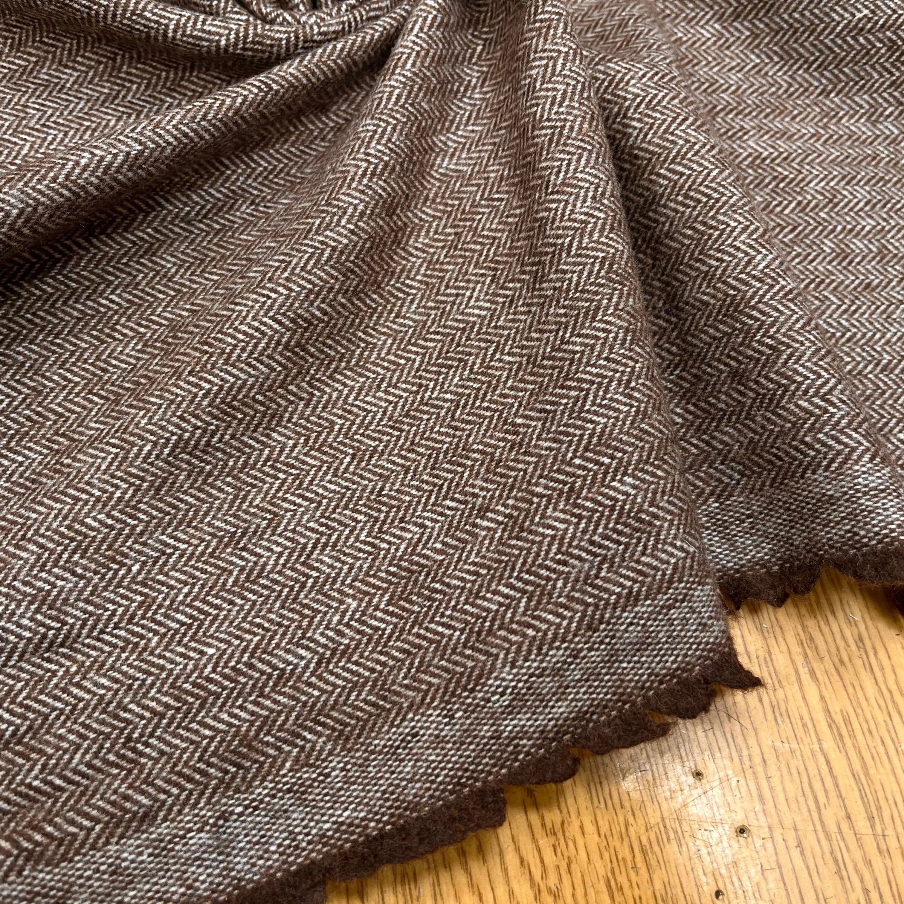 LAINAGE CHEVRON GRATTE 339 MARRON CHIC - My Little Coupon