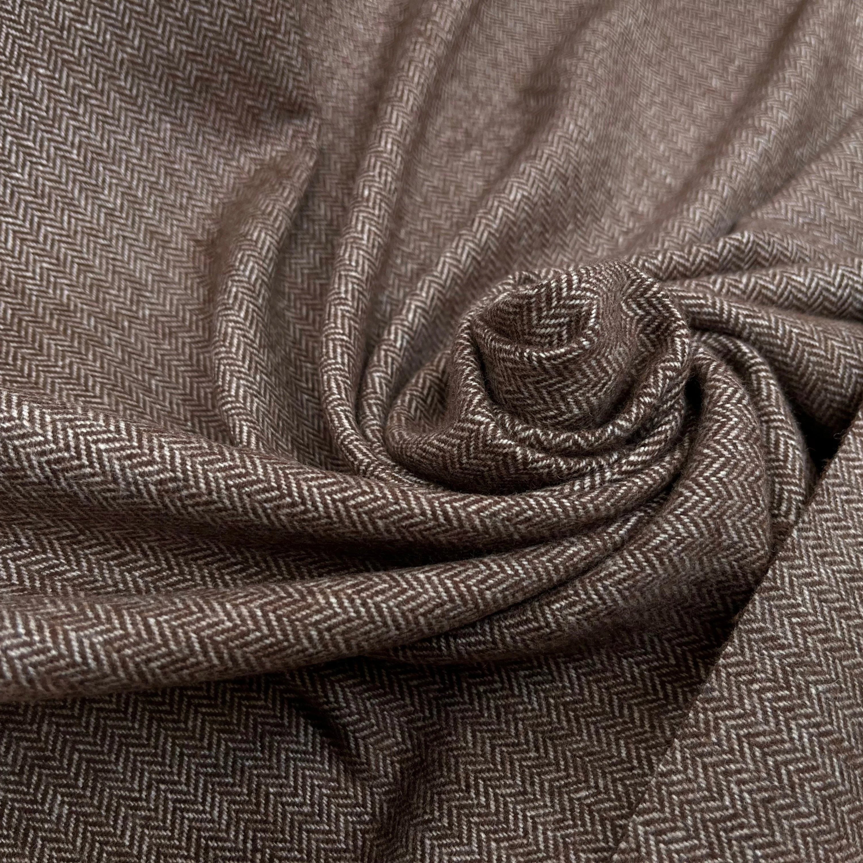 LAINAGE CHEVRON GRATTE 339 MARRON CHIC - My Little Coupon