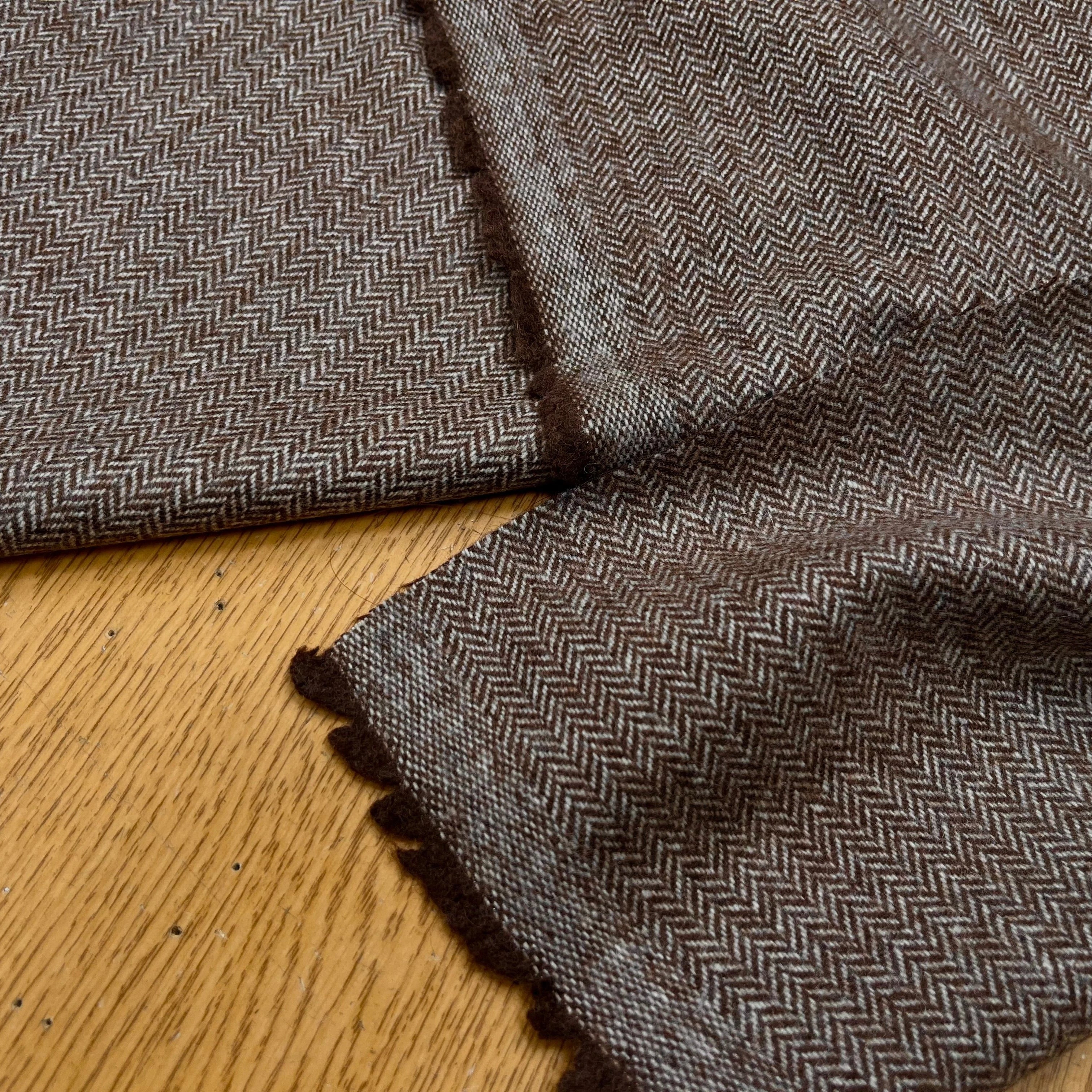 LAINAGE CHEVRON GRATTE 339 MARRON CHIC - My Little Coupon