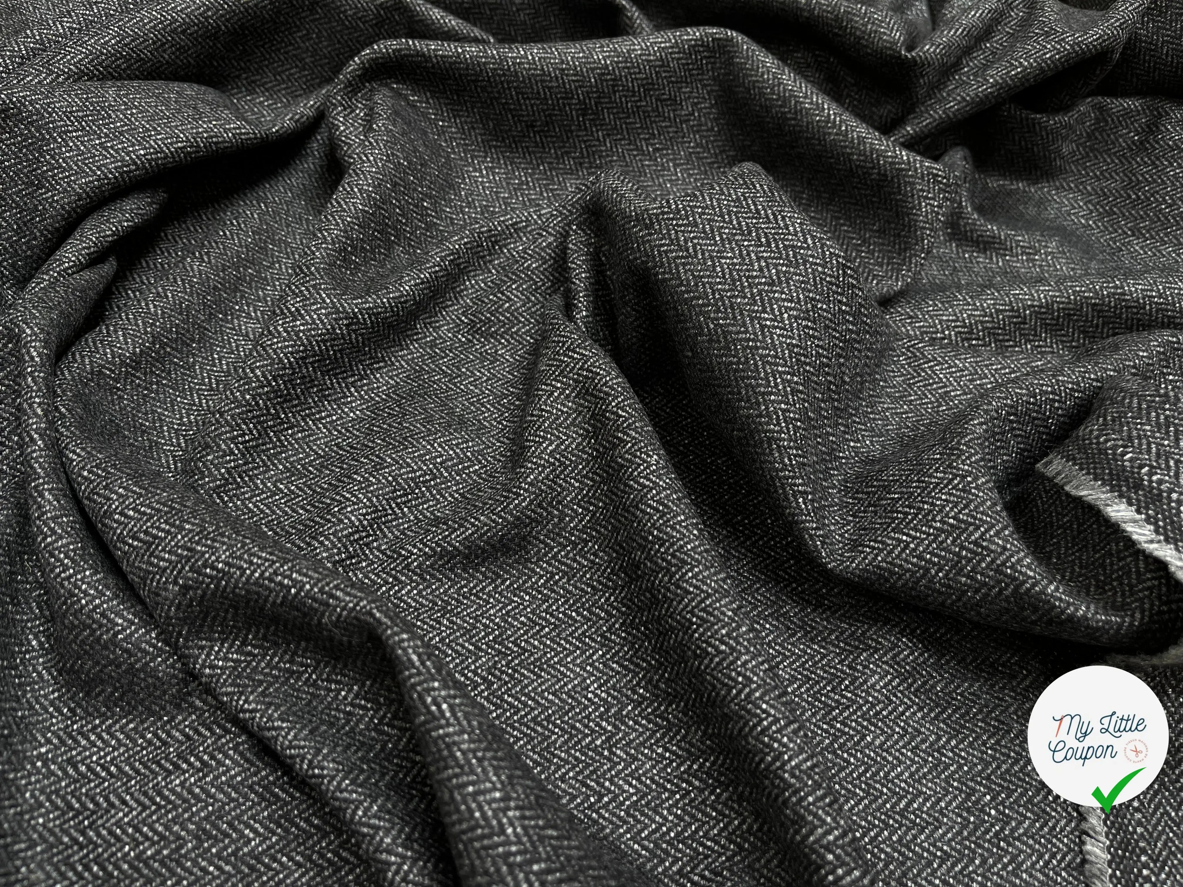 LAINAGE CHEVRON GRIS - My Little Coupon