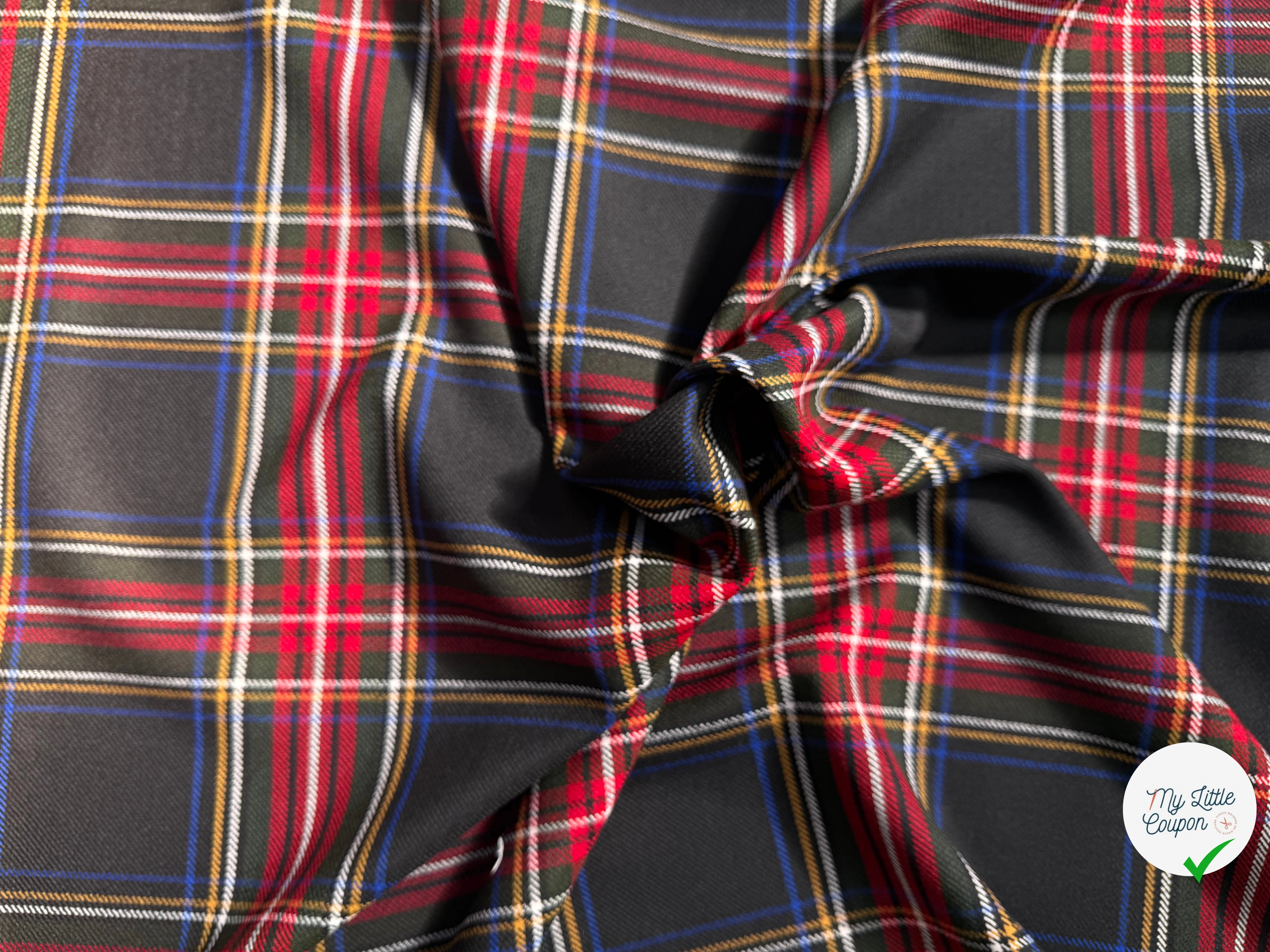 LAINAGE CLAN ECOSSAIS TARTAN - My Little Coupon