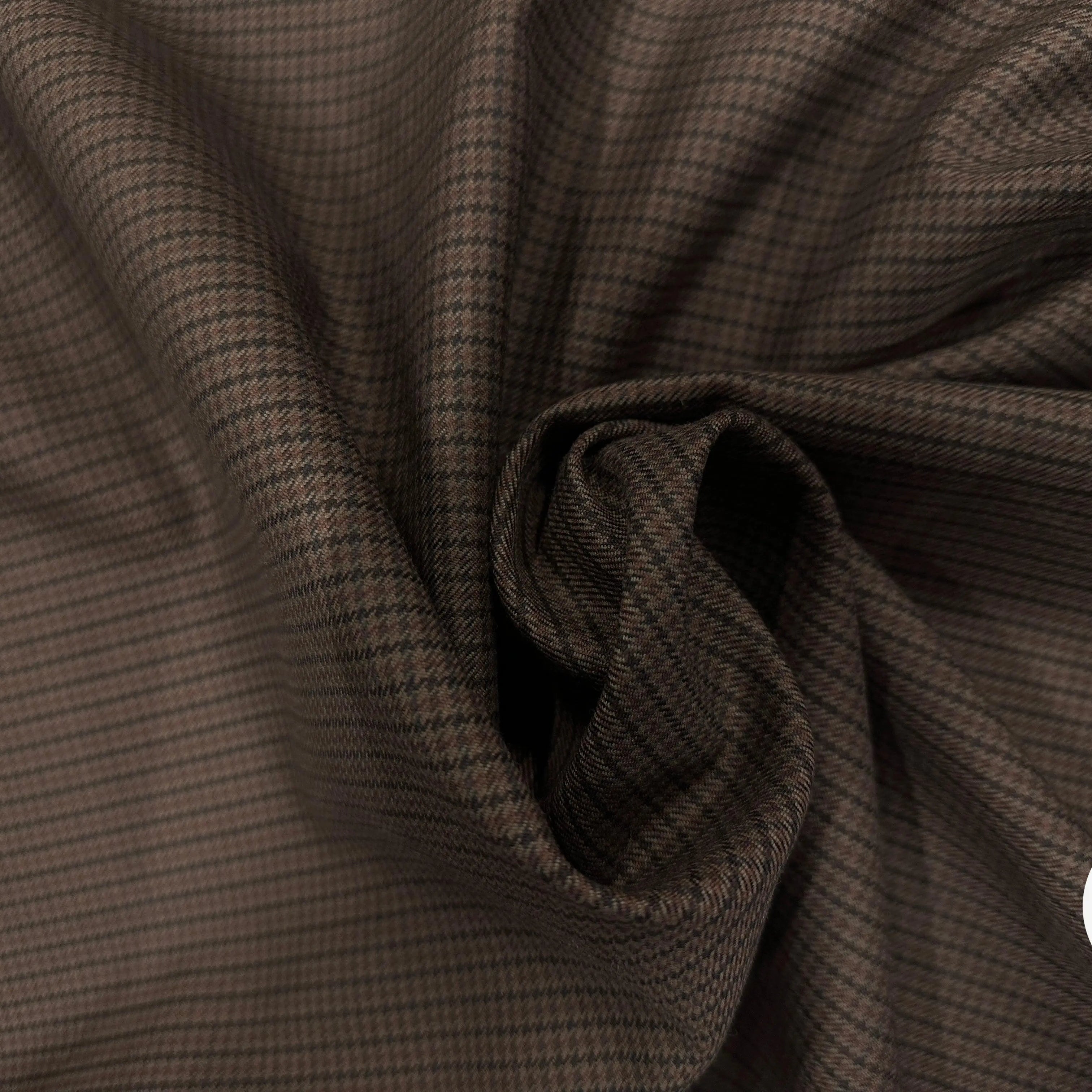 LAINAGE CONFORT CAVIAR BLACK AND BROWN - My Little Coupon - tissu - coudre