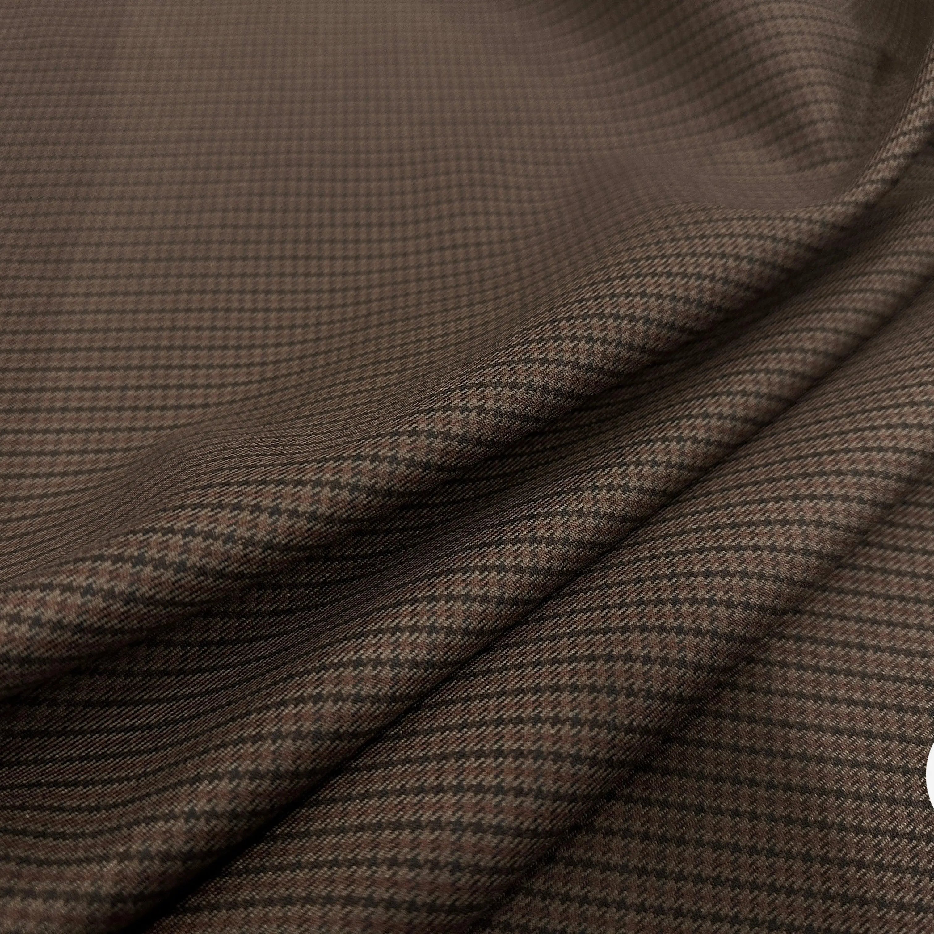 LAINAGE CONFORT CAVIAR BLACK AND BROWN - My Little Coupon - tissu - coudre