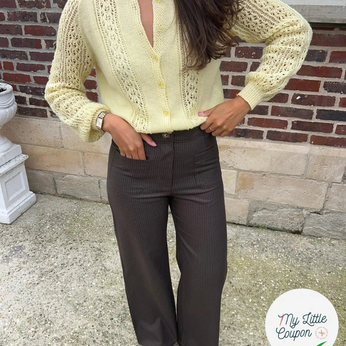 LAINAGE CONFORT CAVIAR BLACK AND BROWN - My Little Coupon