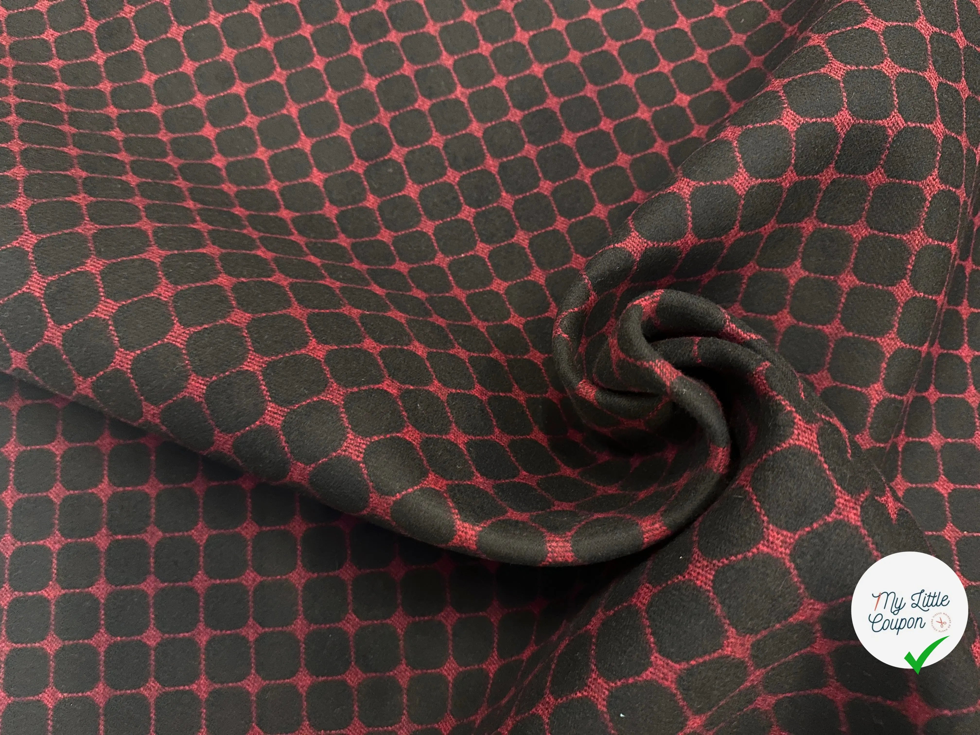 LAINAGE CONTRECOLLE NEOPRENE ROUGE ET NOIR MLC INTERN