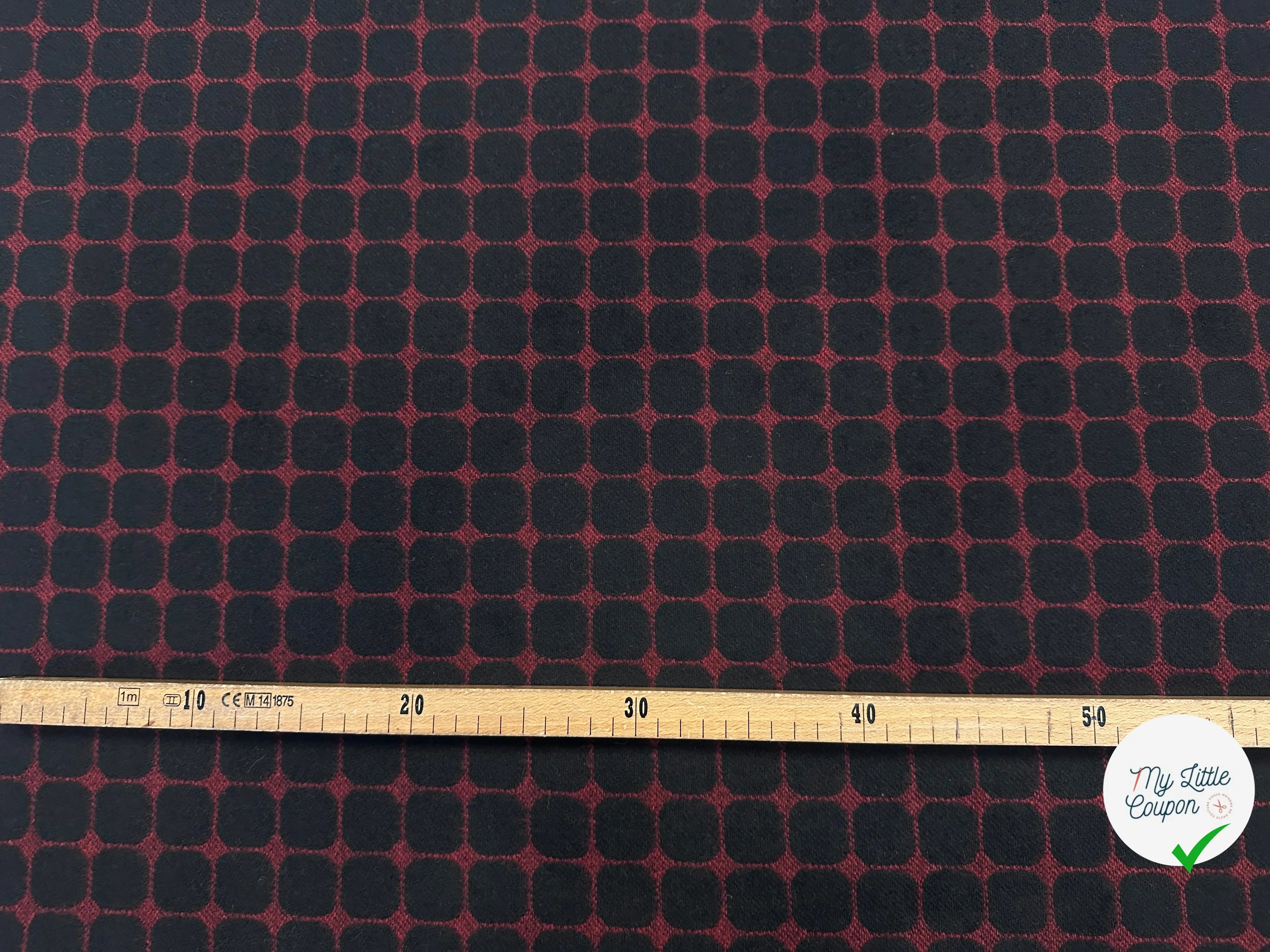 LAINAGE CONTRECOLLE NEOPRENE ROUGE ET NOIR MLC INTERN