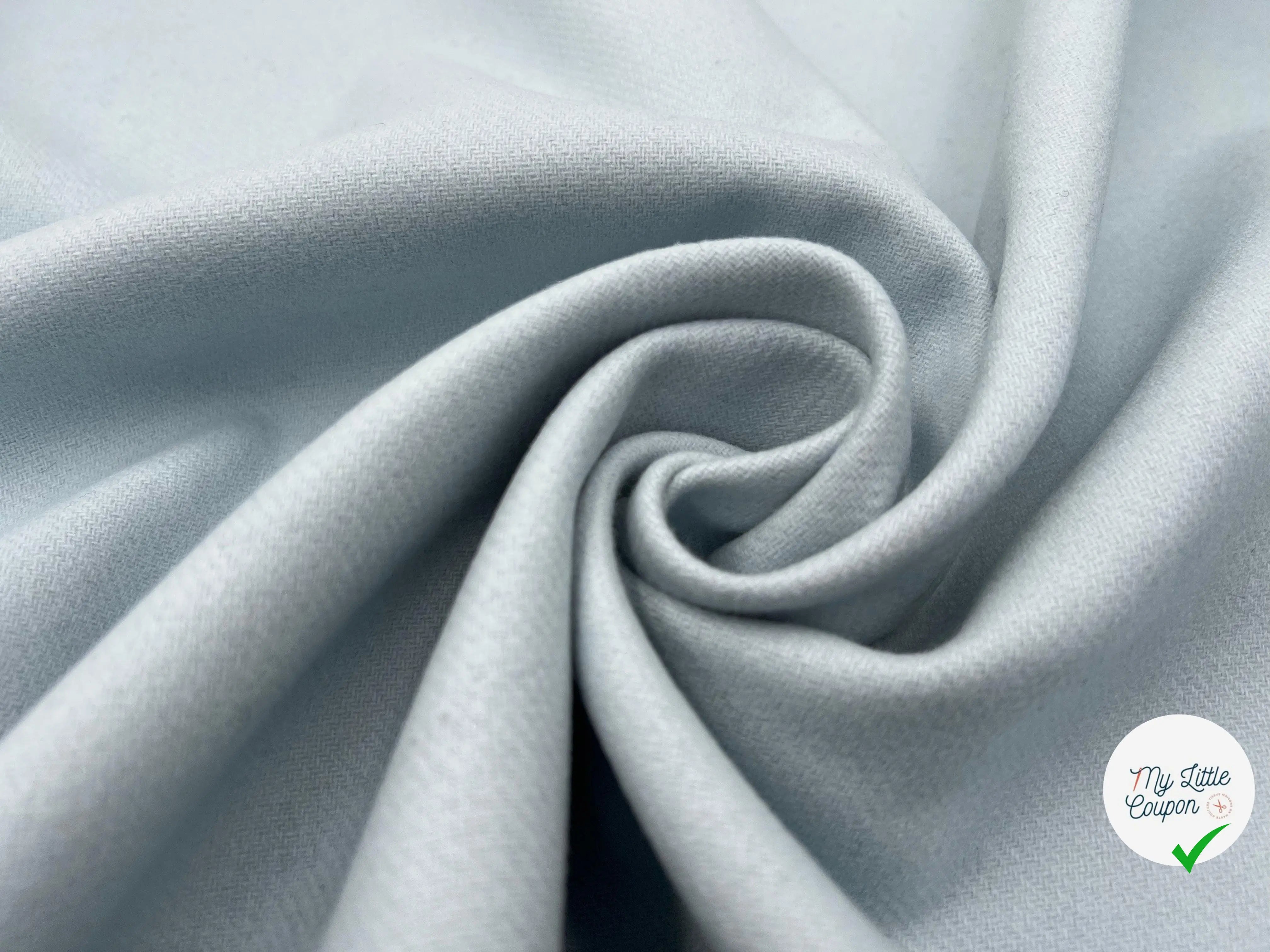 LAINAGE DRAP BABY BLUE - My Little Coupon - tissu - coudre