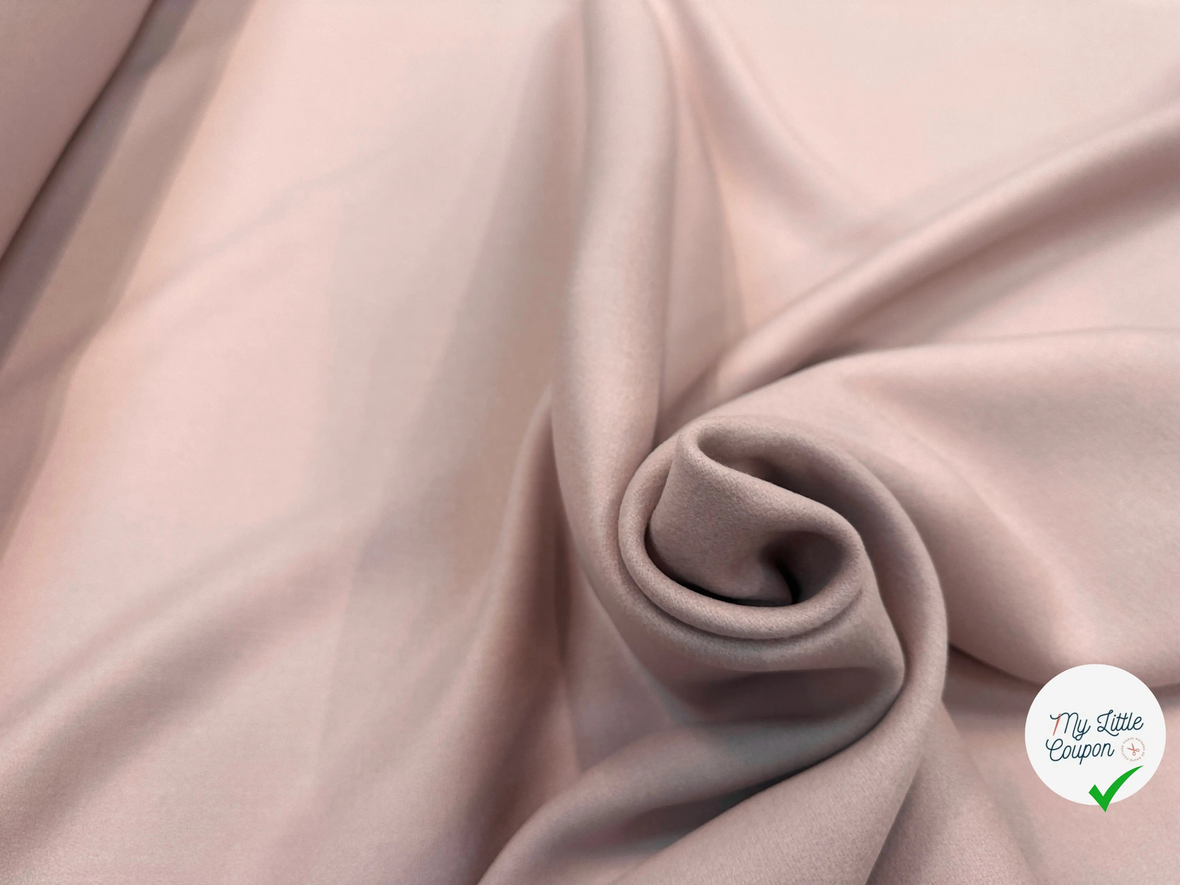 LAINAGE DRAP CABAN POWDER PINK MLC INTERN