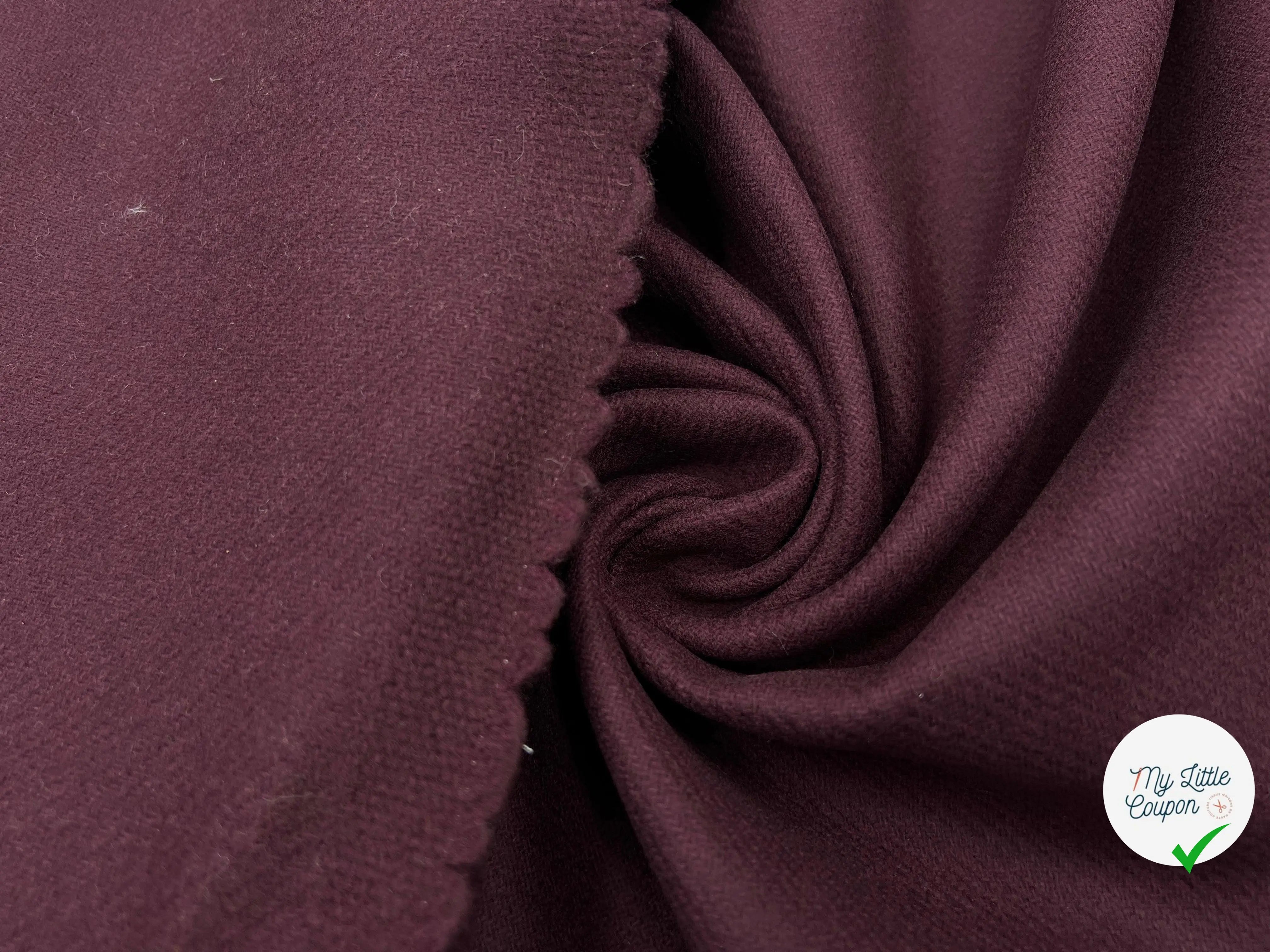 LAINAGE DRAP DE LAINE SOIE GRAND CRU - My Little Coupon - tissu - coudre