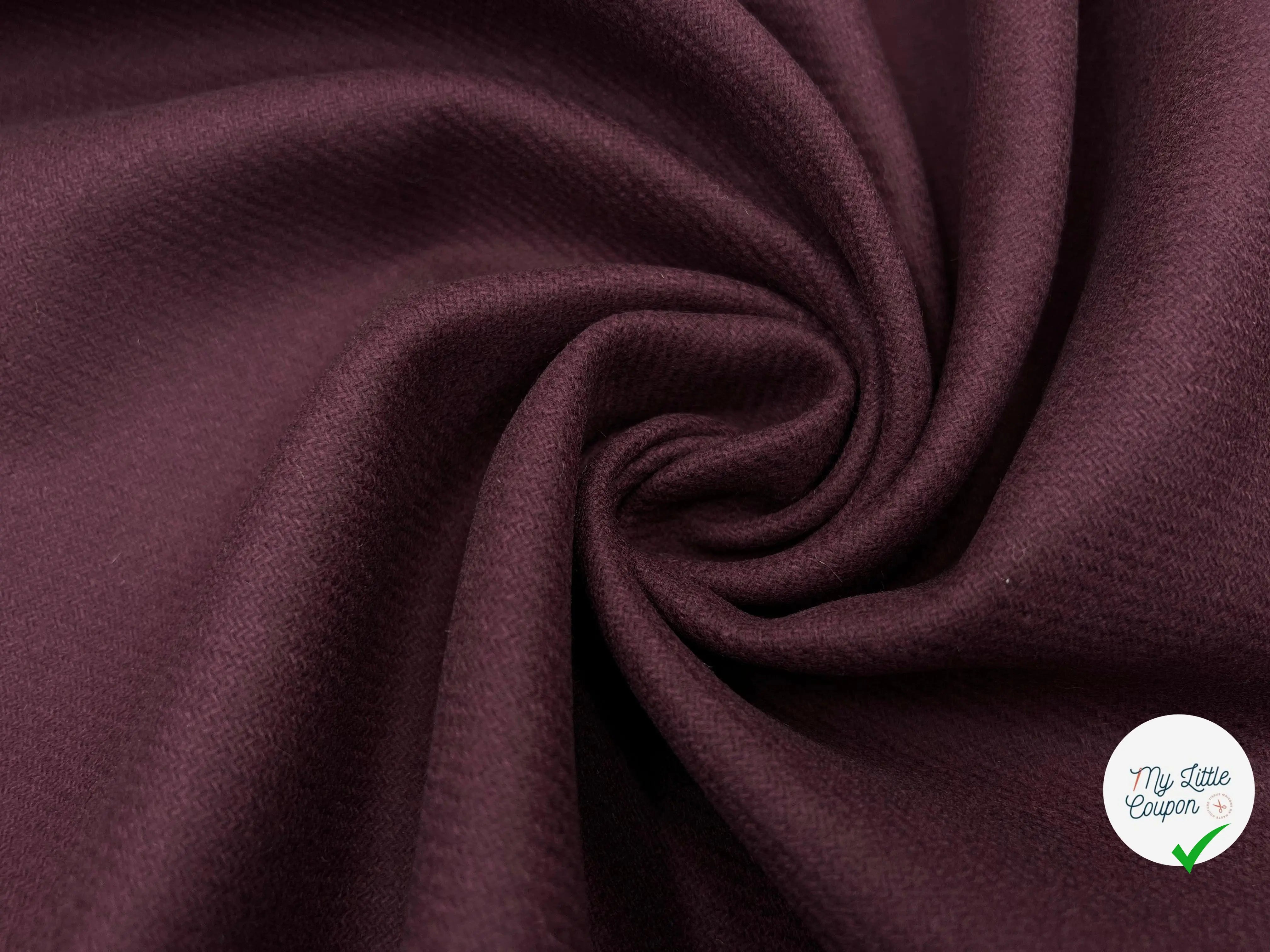 LAINAGE DRAP DE LAINE SOIE GRAND CRU - My Little Coupon - tissu - coudre