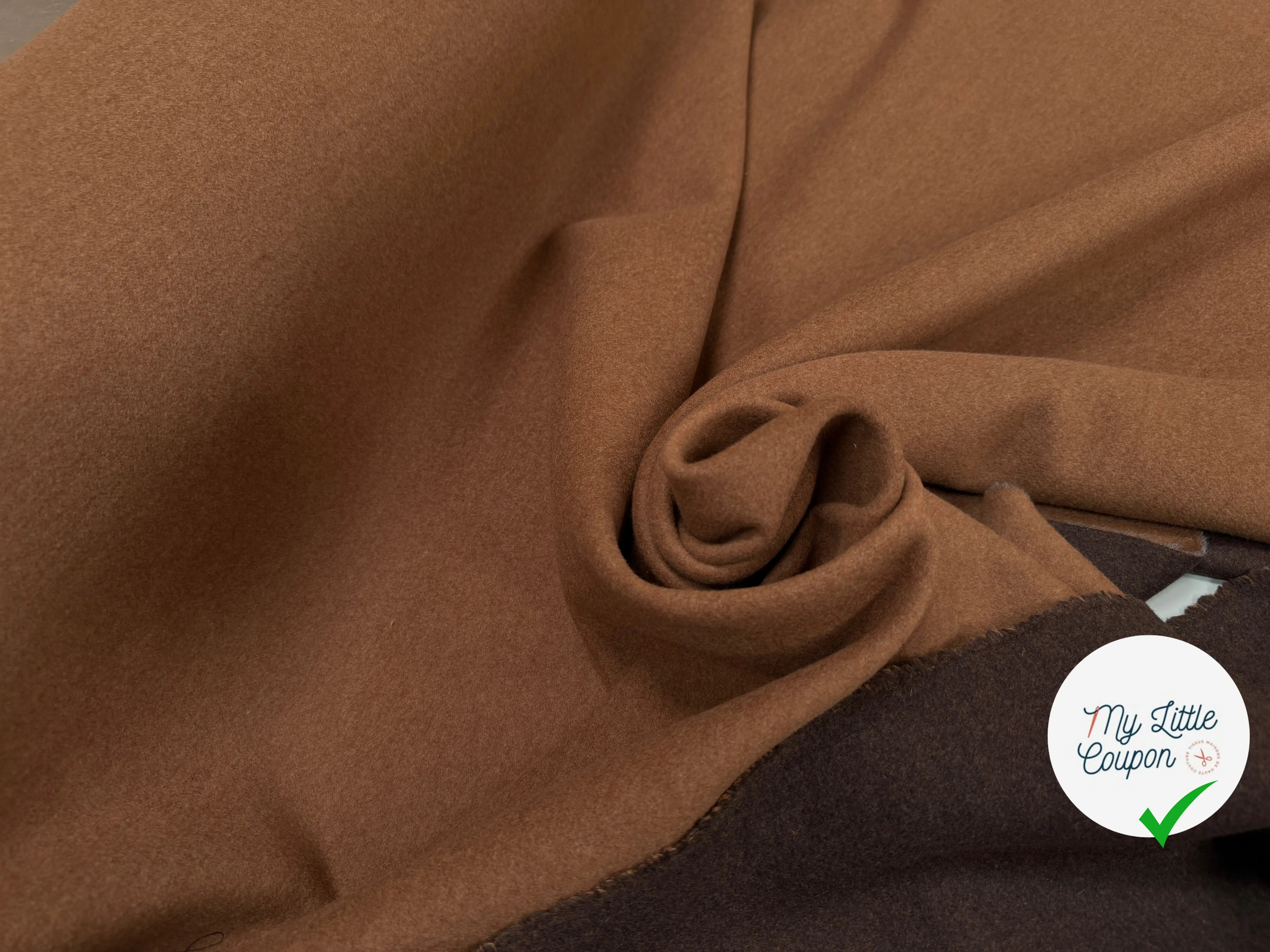 LAINAGE LAINE VIERGE ET ALPAGA BRUN & CAMEL - My Little Coupon