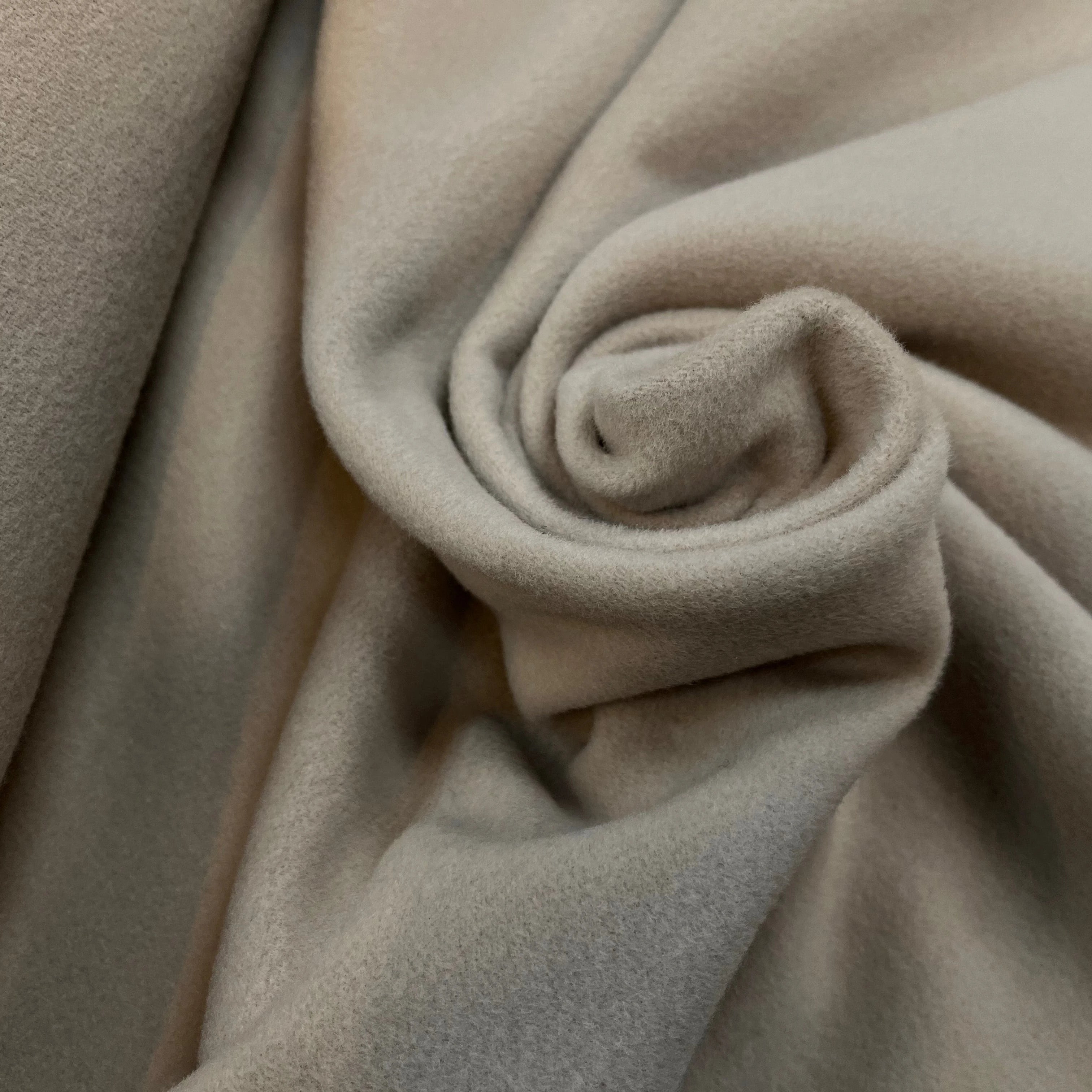 LAINAGE MANTEAU 100% CASHMERE BEIGE FONCÉ - My Little Coupon