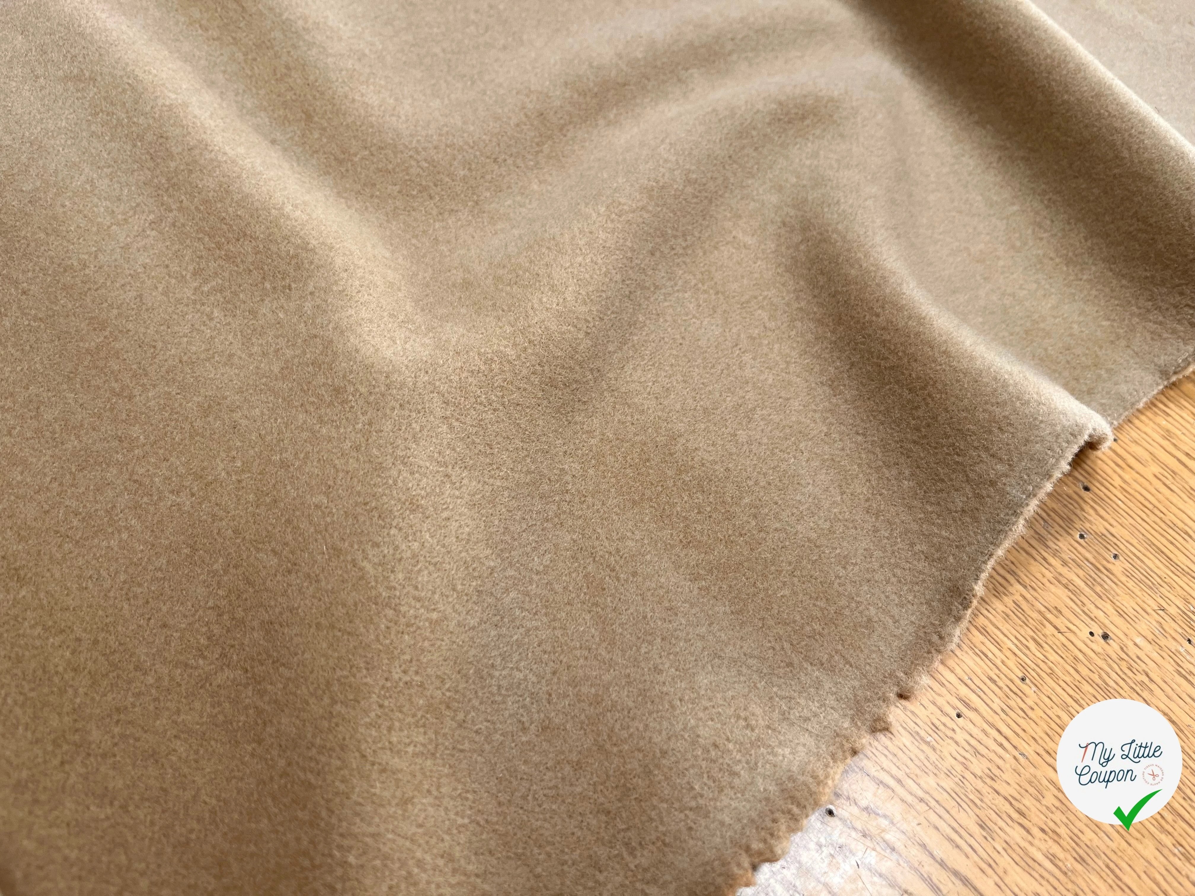 LAINAGE MANTEAU 65% CASHEMERE BEIGE FONCÉ - My Little Coupon