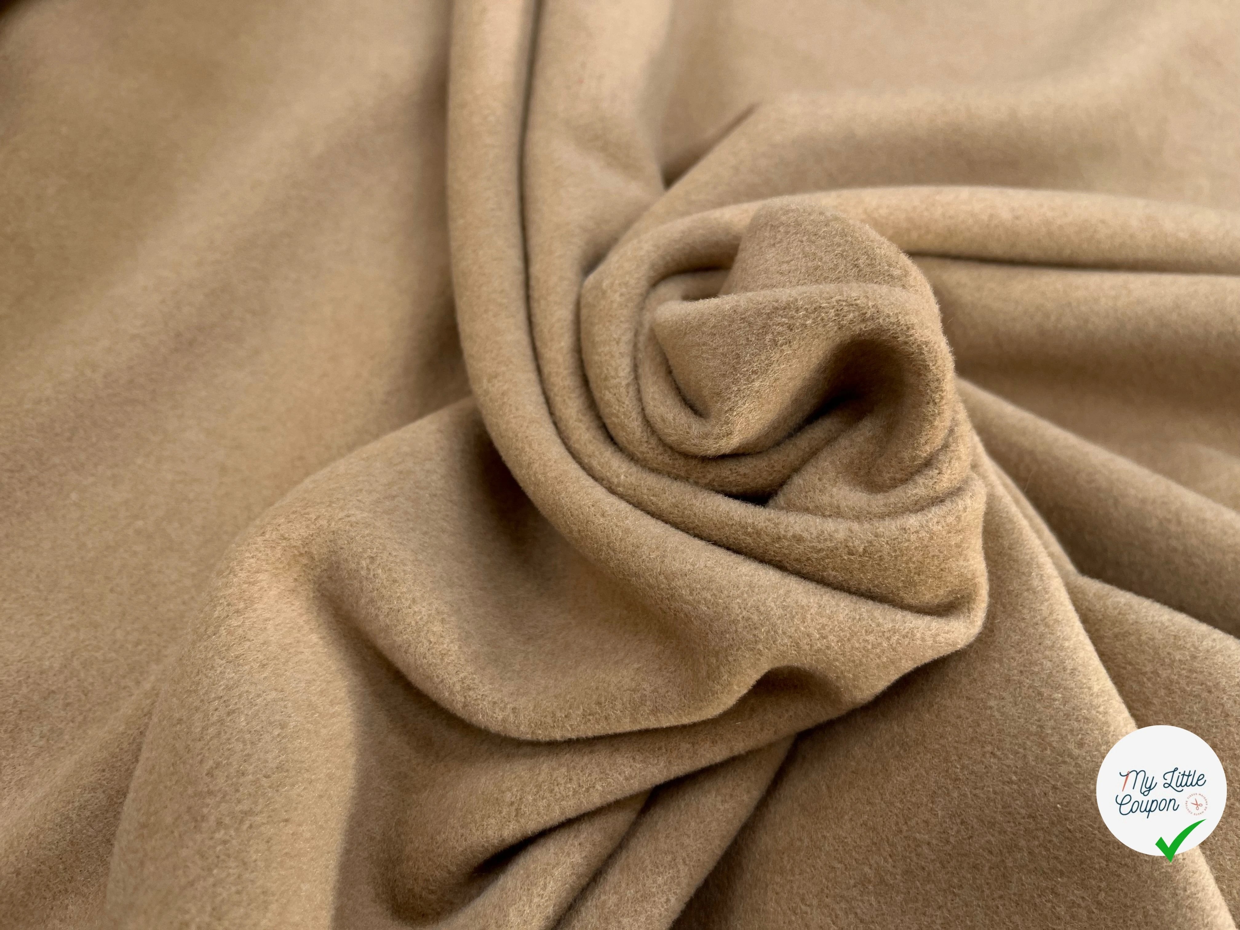 LAINAGE MANTEAU 65% CASHEMERE BEIGE FONCÉ - My Little Coupon
