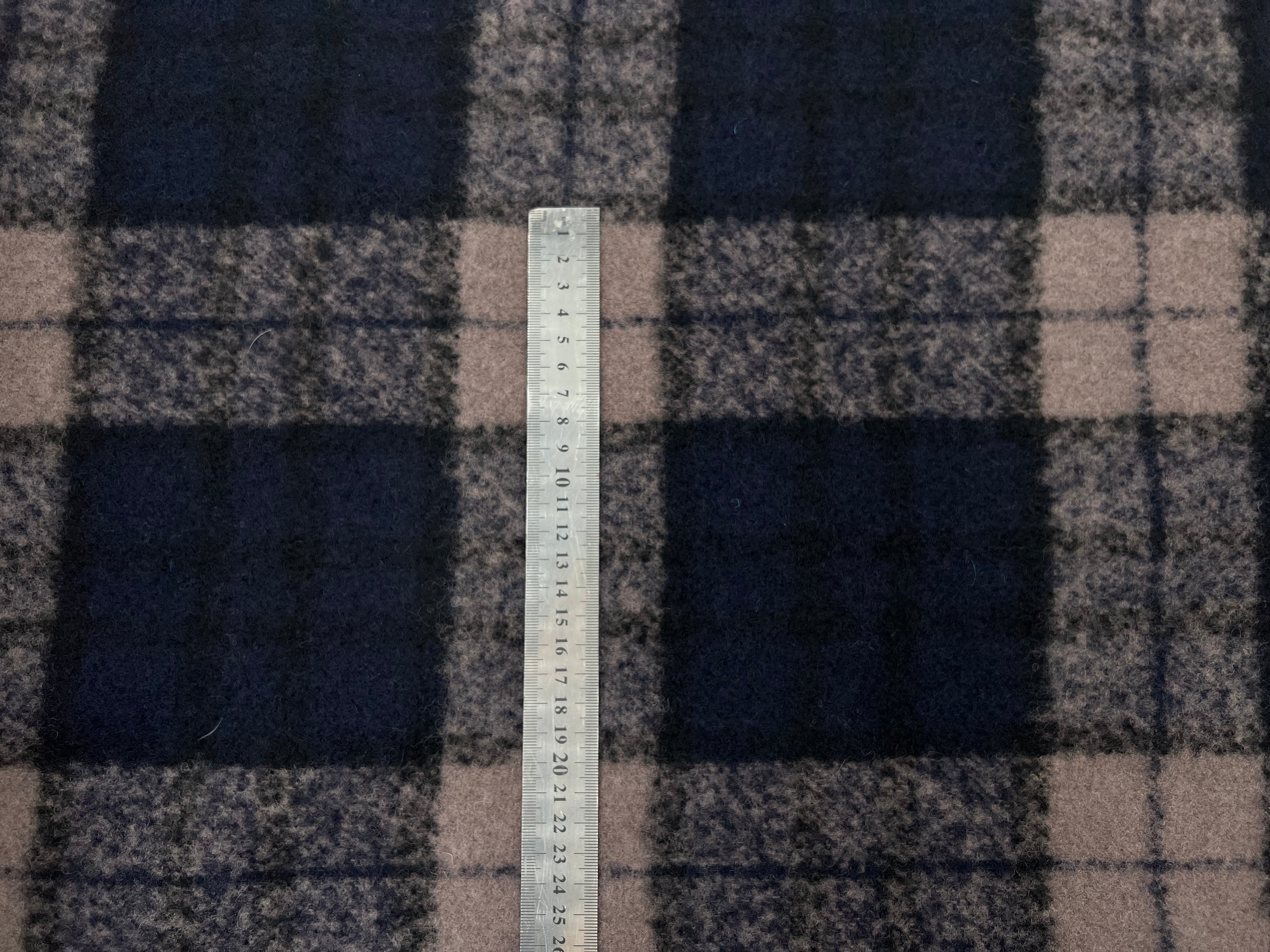LAINAGE MANTEAU BOUCLETTE CARREAUX MSO