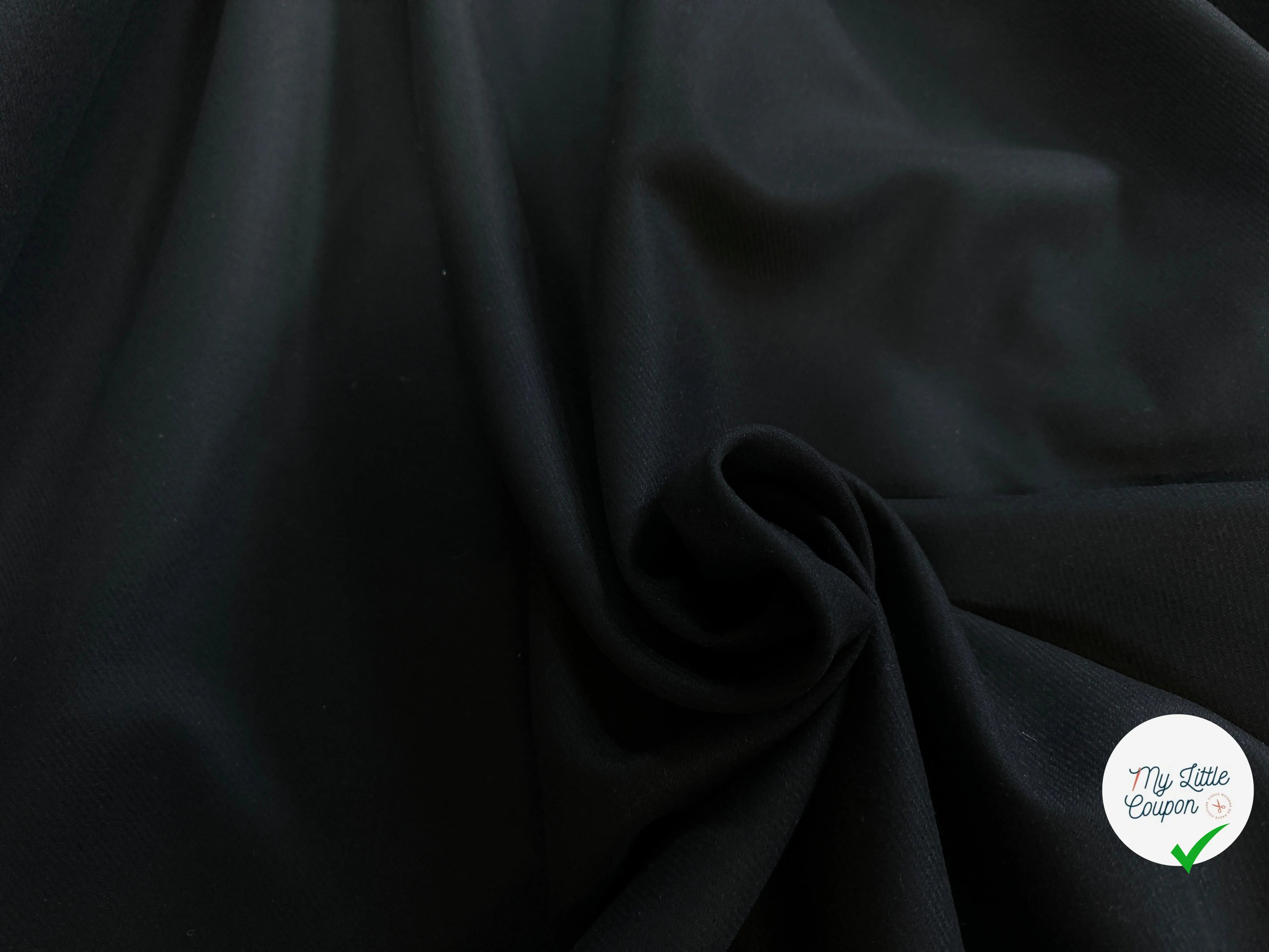 LAINAGE MANTEAU CABAN STRIÉ 3% CACHEMIRE BELLUCCI - My Little Coupon