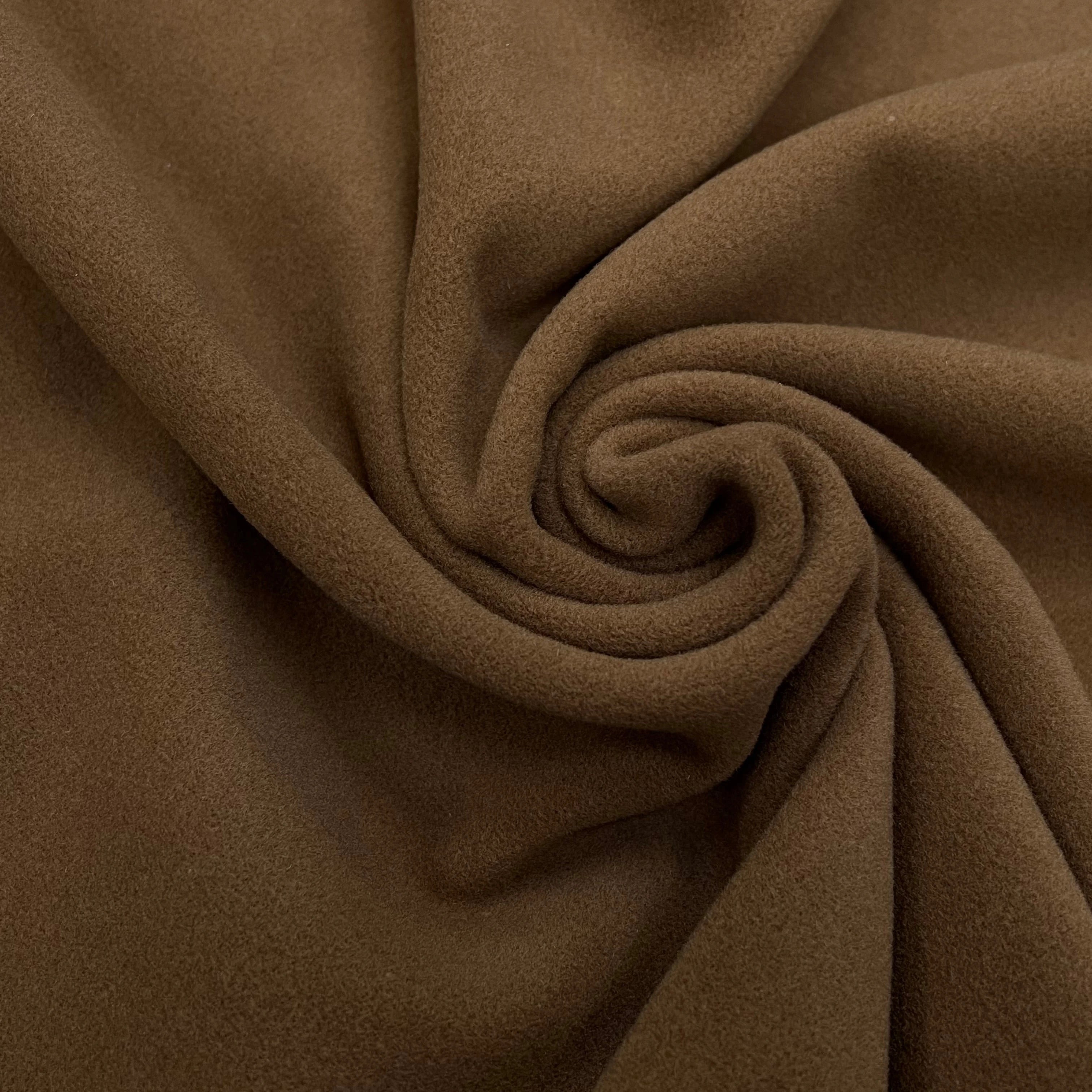 LAINAGE MANTEAU CAMEL FONCÉ 150CM 100% LAINE - My Little Coupon