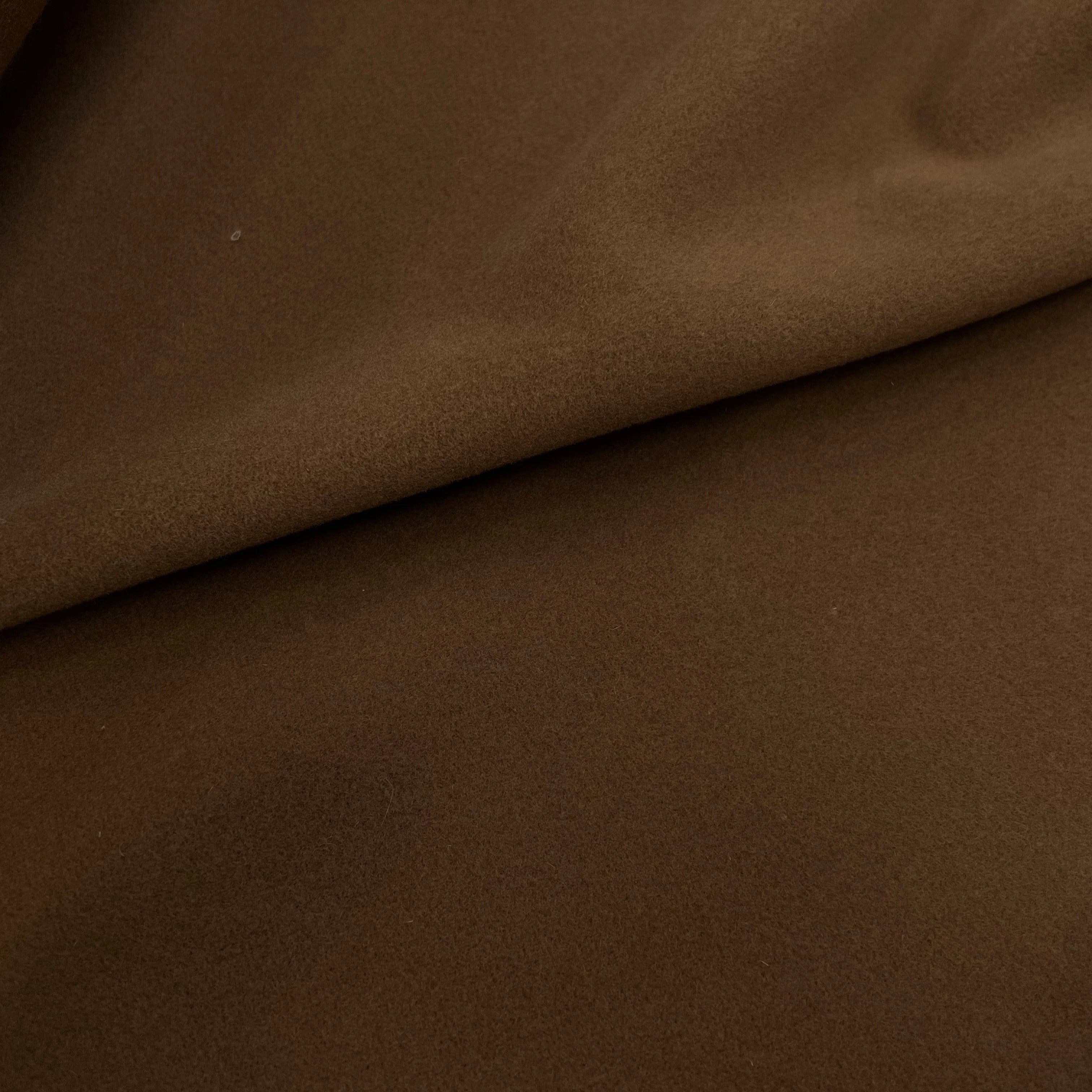 LAINAGE MANTEAU CAMEL FONCÉ 150CM 100% LAINE - My Little Coupon