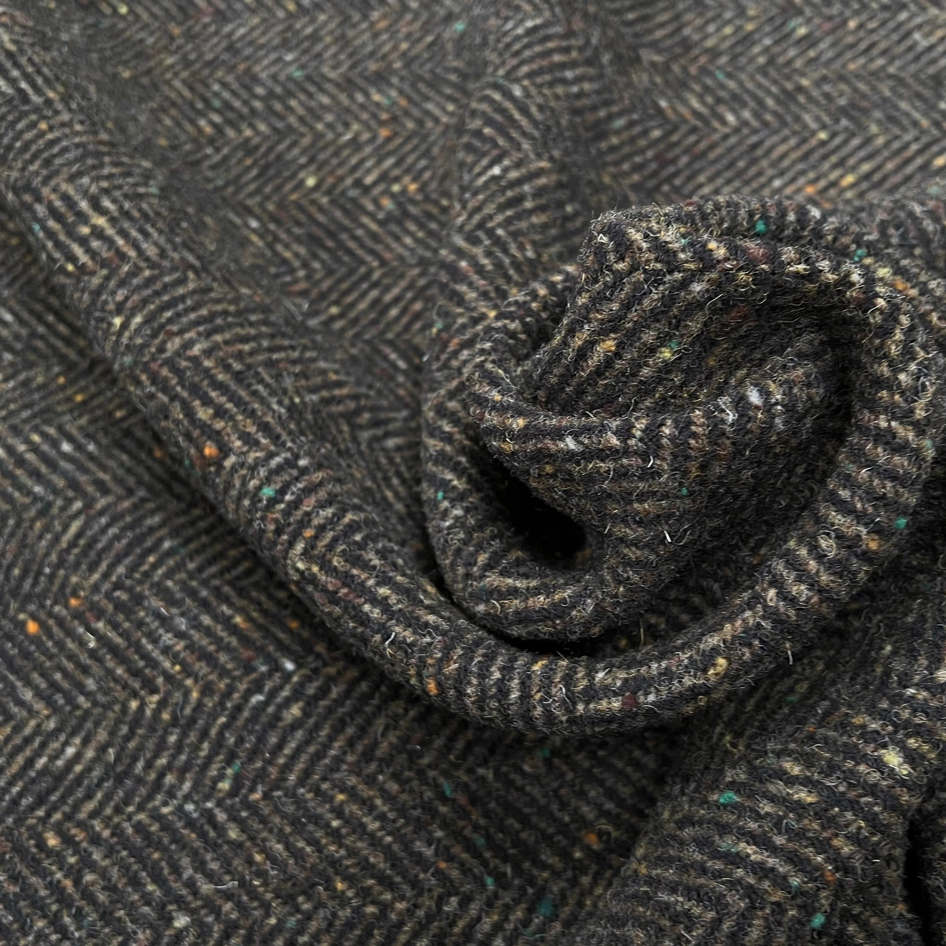 LAINAGE MANTEAU CHEVRON KAKI 100% LAINE - My Little Coupon