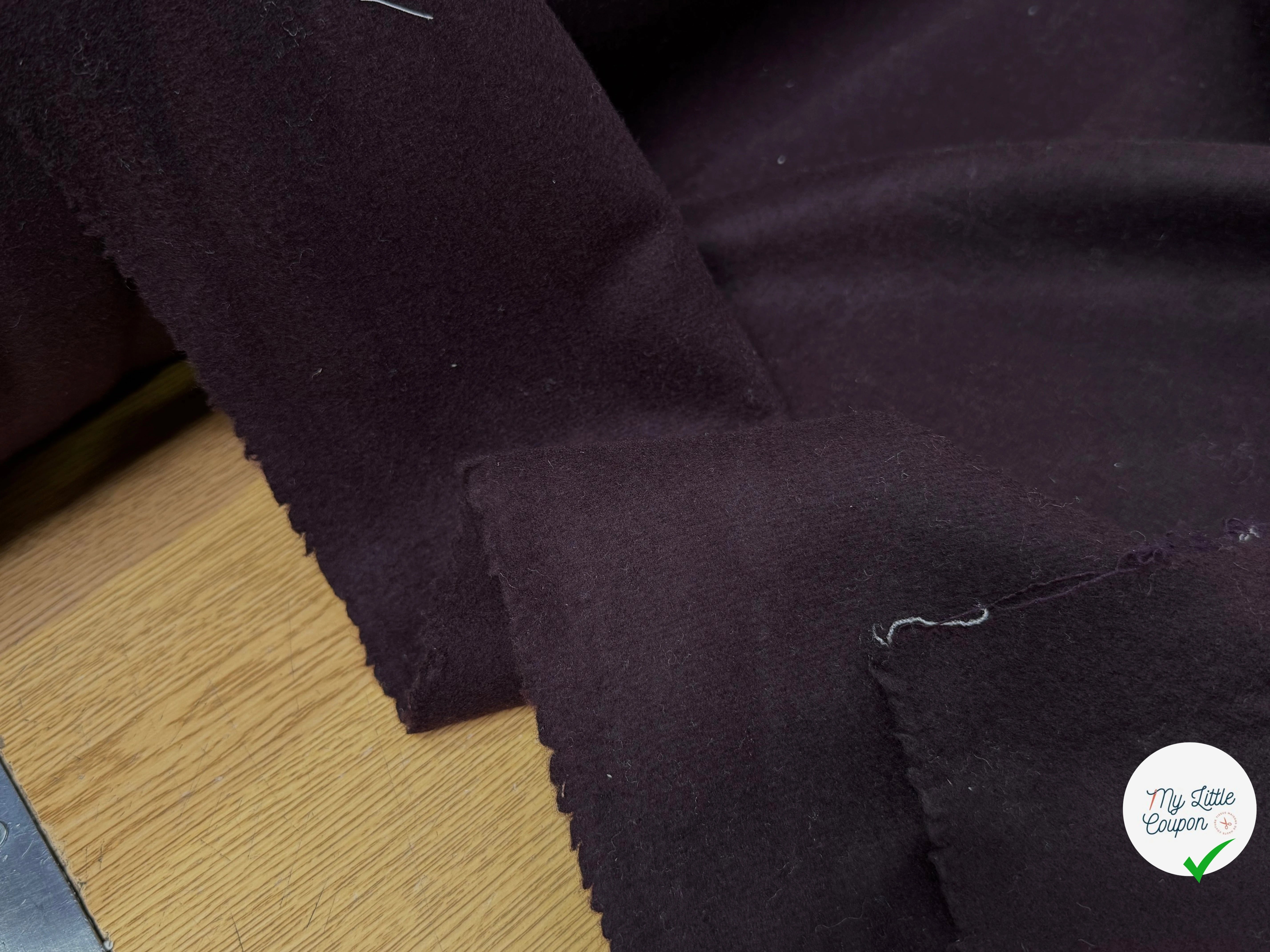 LAINAGE MANTEAU DOUX BURNT RED - My Little Coupon