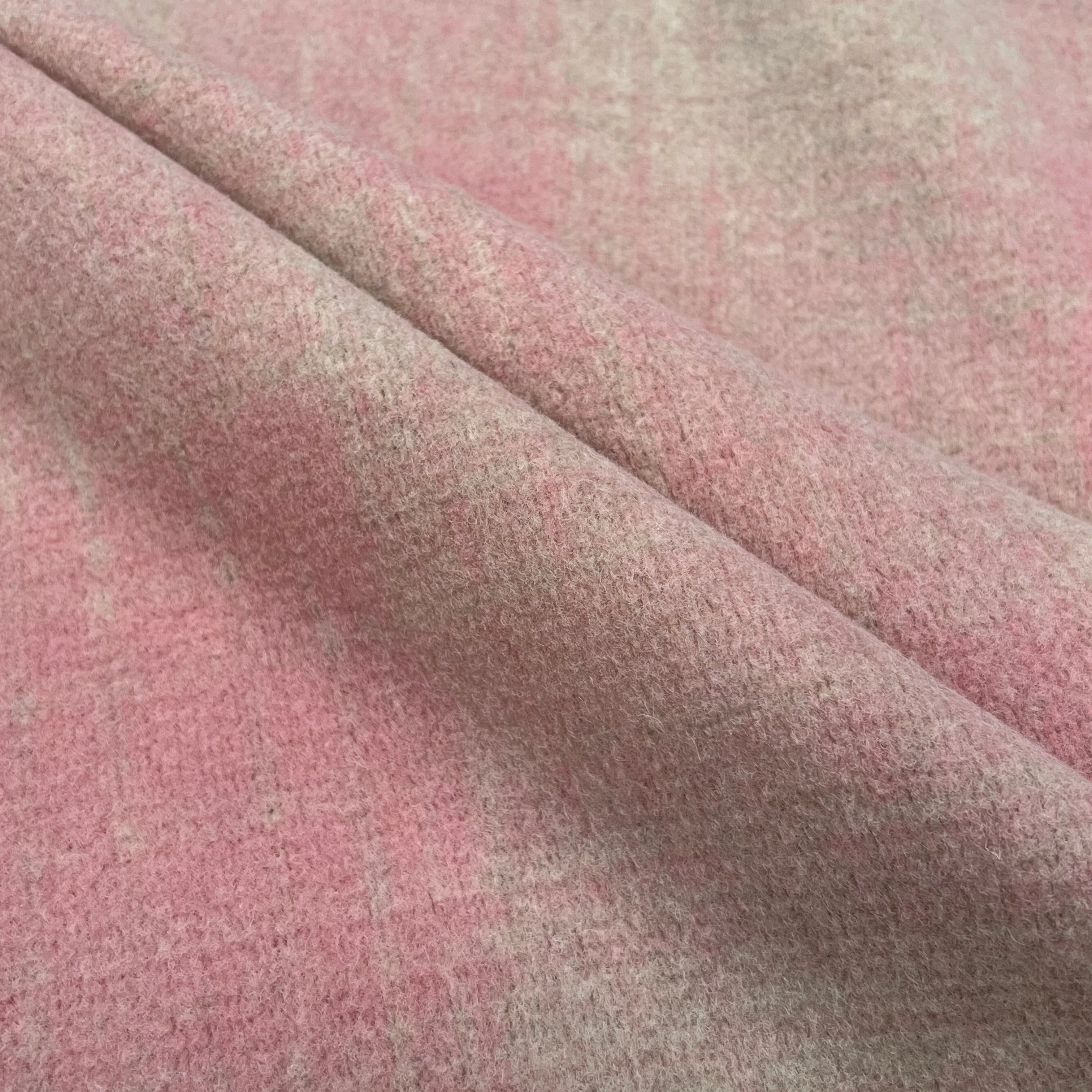 LAINAGE MANTEAU DOUX ROSE BEIGE STRETCH - My Little Coupon