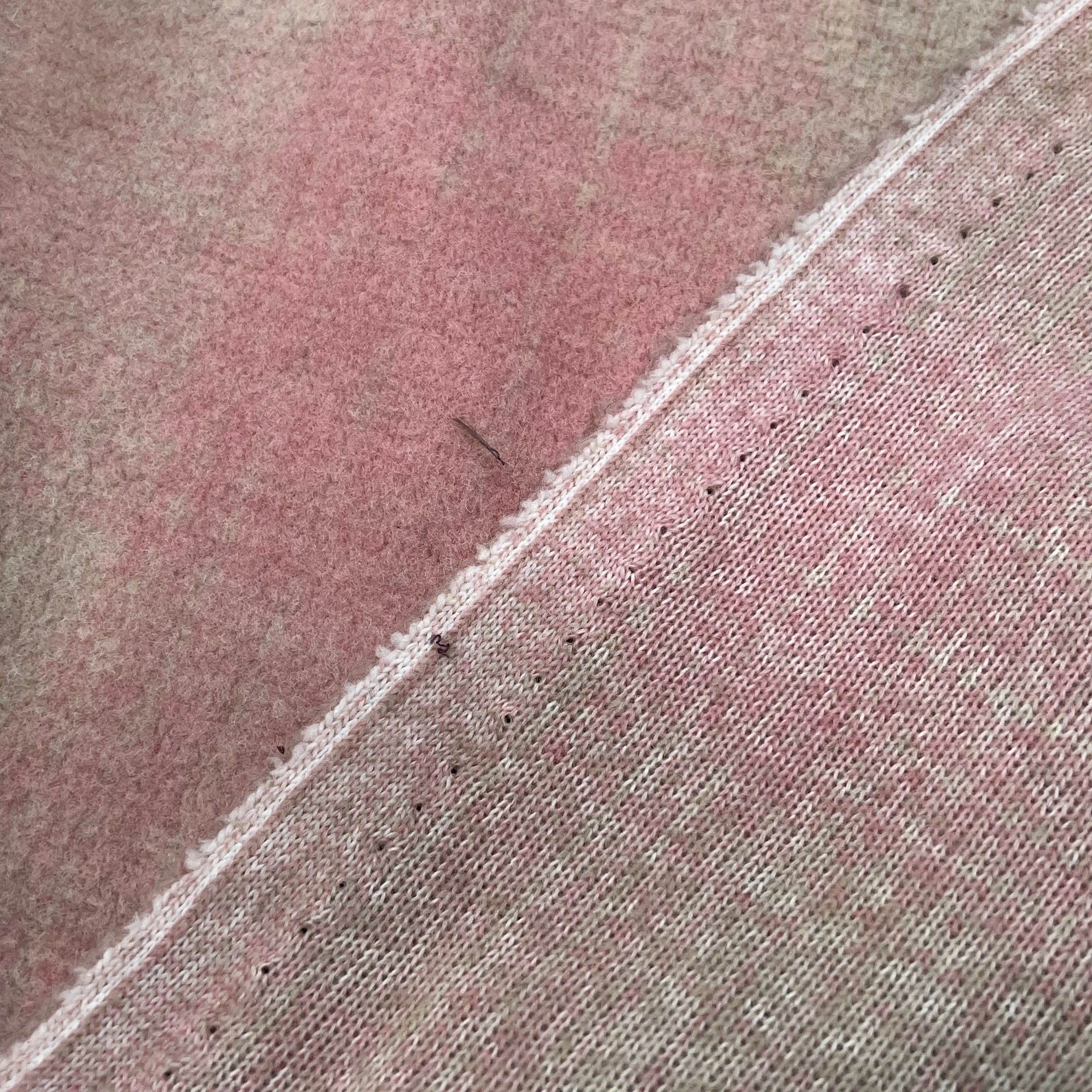 LAINAGE MANTEAU DOUX ROSE BEIGE STRETCH - My Little Coupon