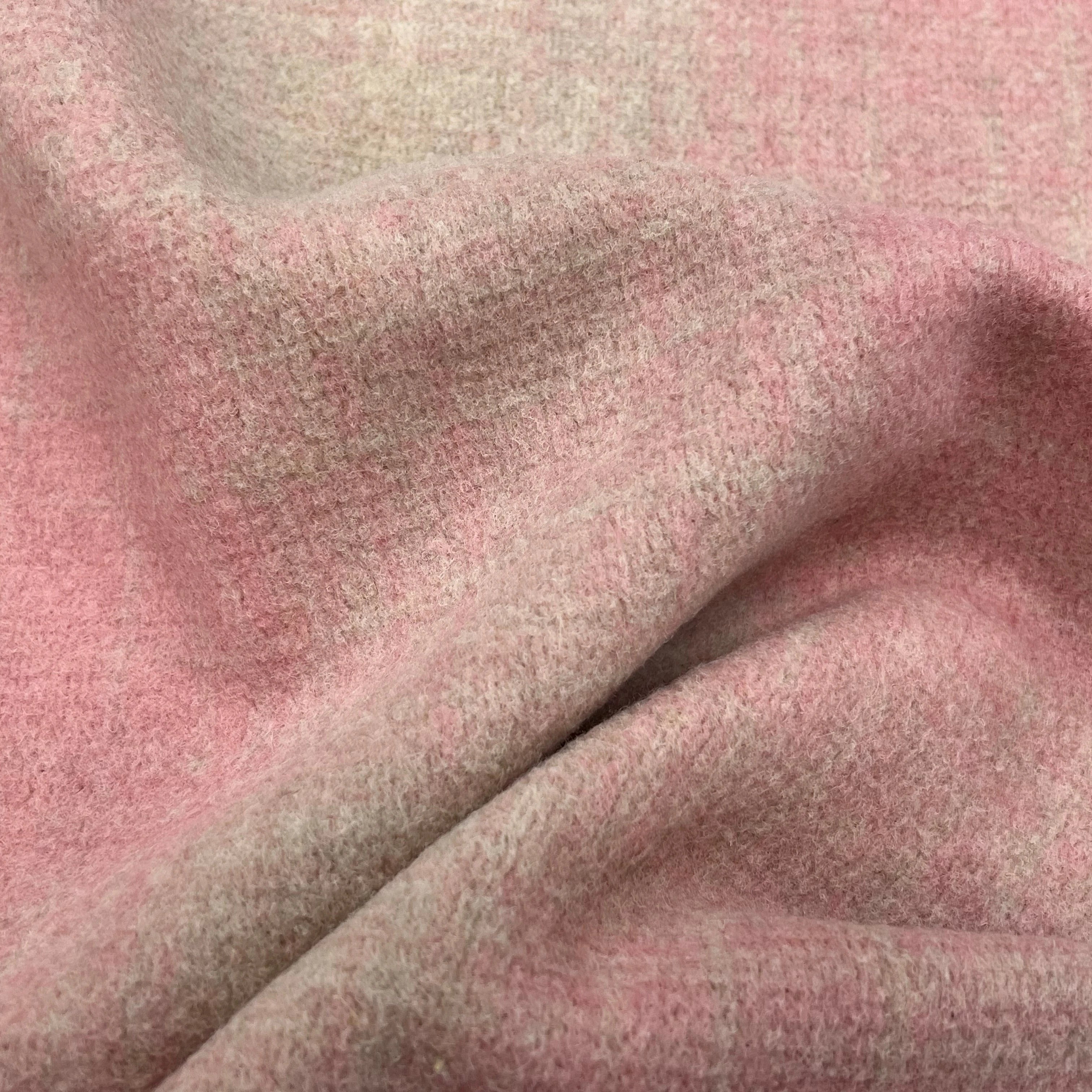 LAINAGE MANTEAU DOUX ROSE BEIGE STRETCH - My Little Coupon