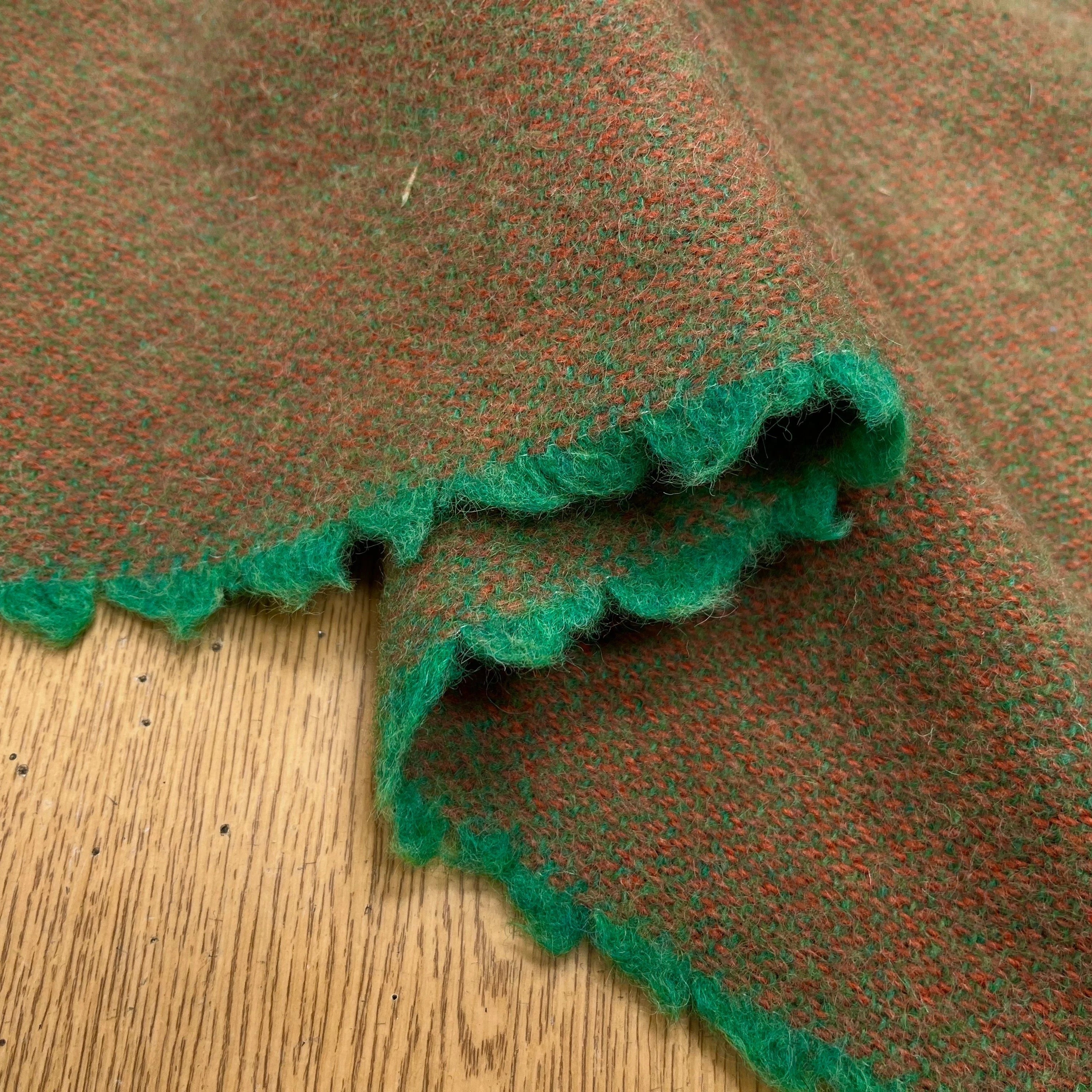 LAINAGE MANTEAU FANTAISIE ORANGE VERT949 - My Little Coupon