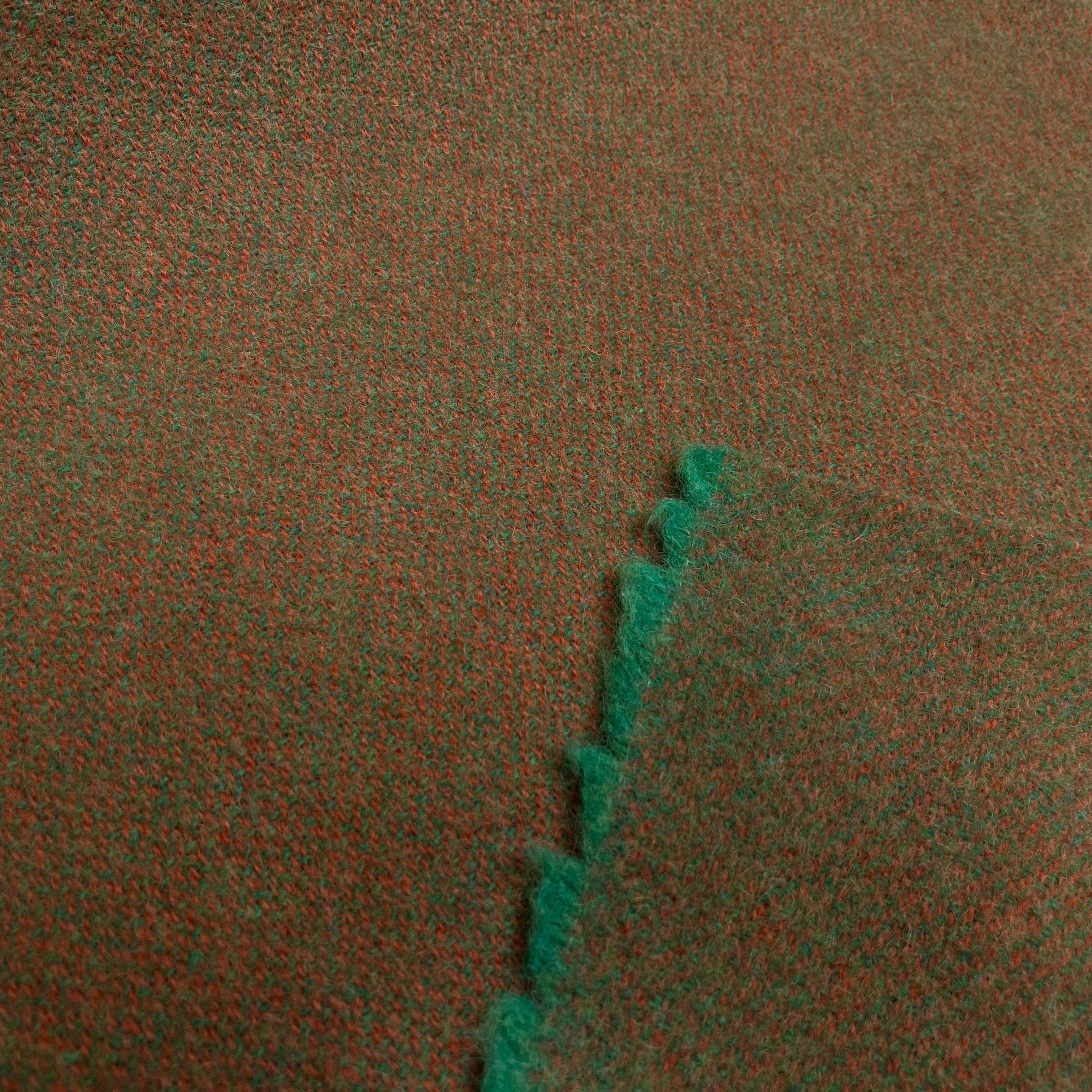 LAINAGE MANTEAU FANTAISIE ORANGE VERT949 - My Little Coupon