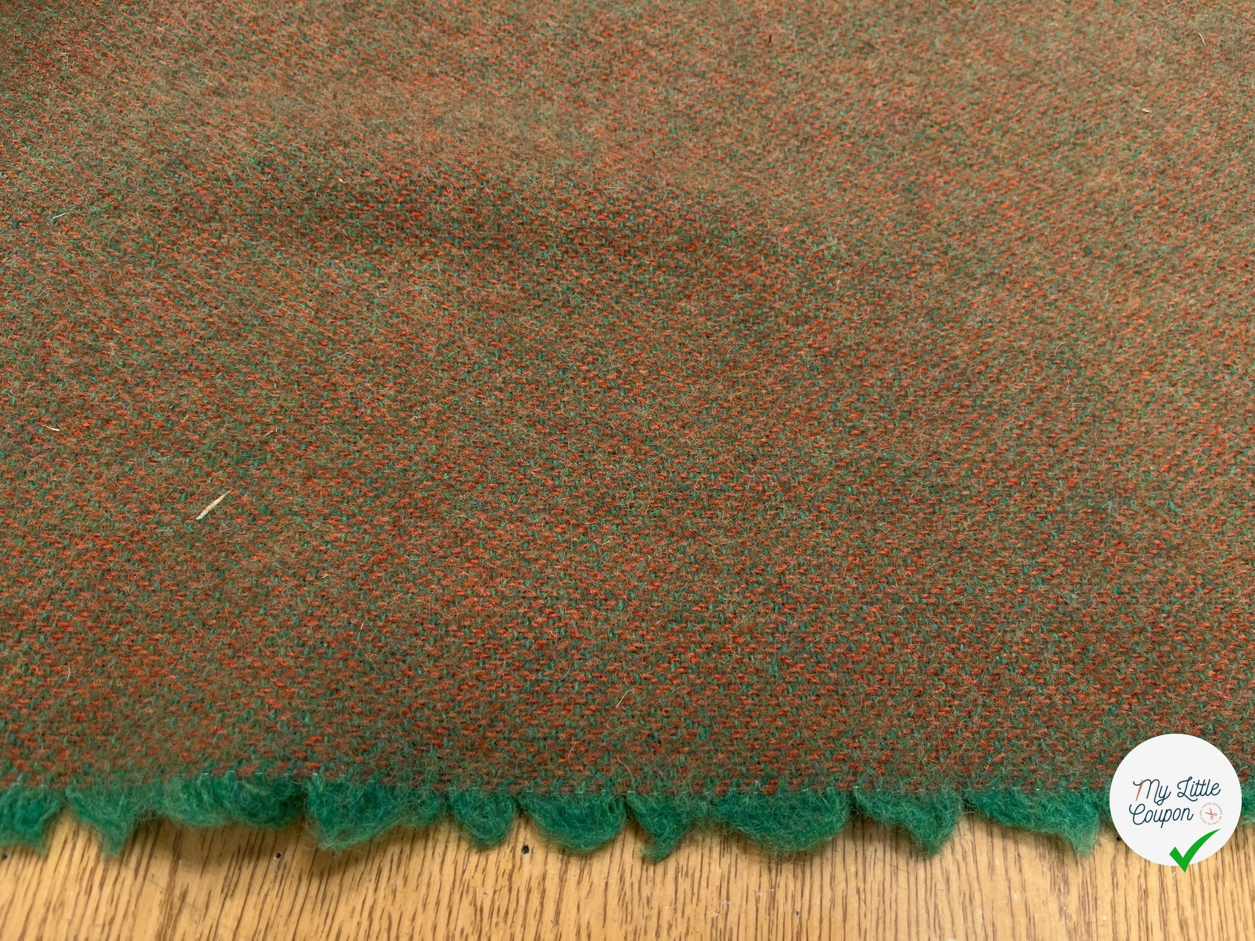 LAINAGE MANTEAU FANTAISIE ORANGE VERT949 - My Little Coupon