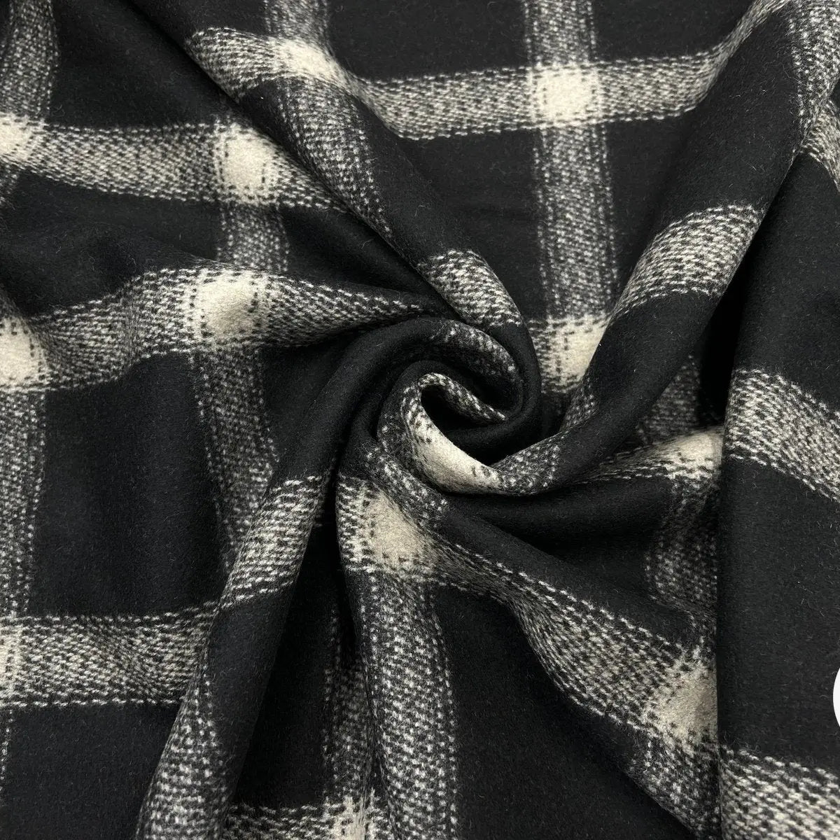 LAINAGE MANTEAU GRAND CARREAUX - My Little Coupon - tissu - coudre