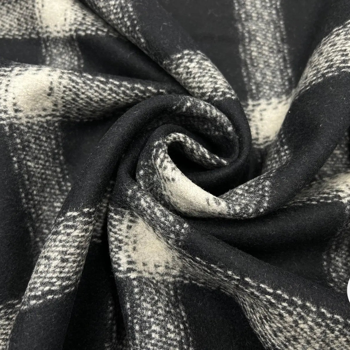 LAINAGE MANTEAU GRAND CARREAUX - My Little Coupon - tissu - coudre