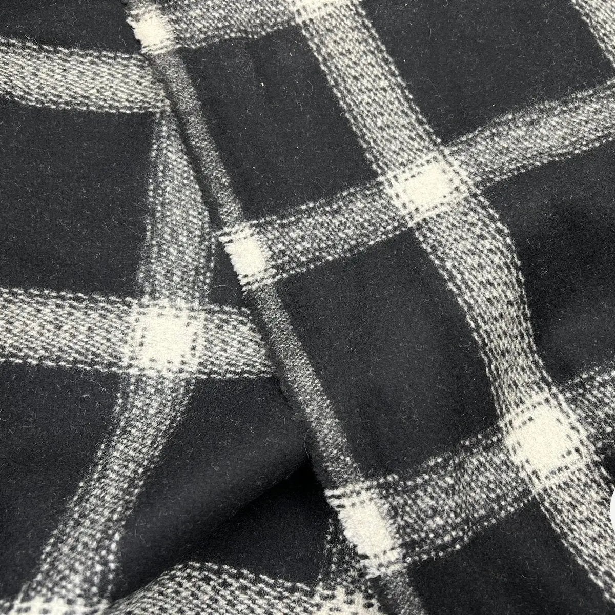 LAINAGE MANTEAU GRAND CARREAUX - My Little Coupon - tissu - coudre