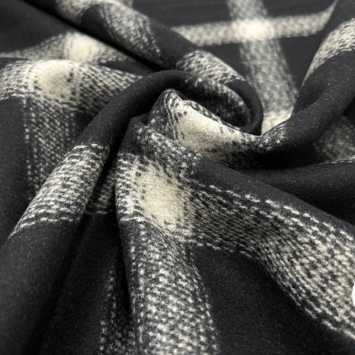 LAINAGE MANTEAU GRAND CARREAUX - My Little Coupon - tissu - coudre