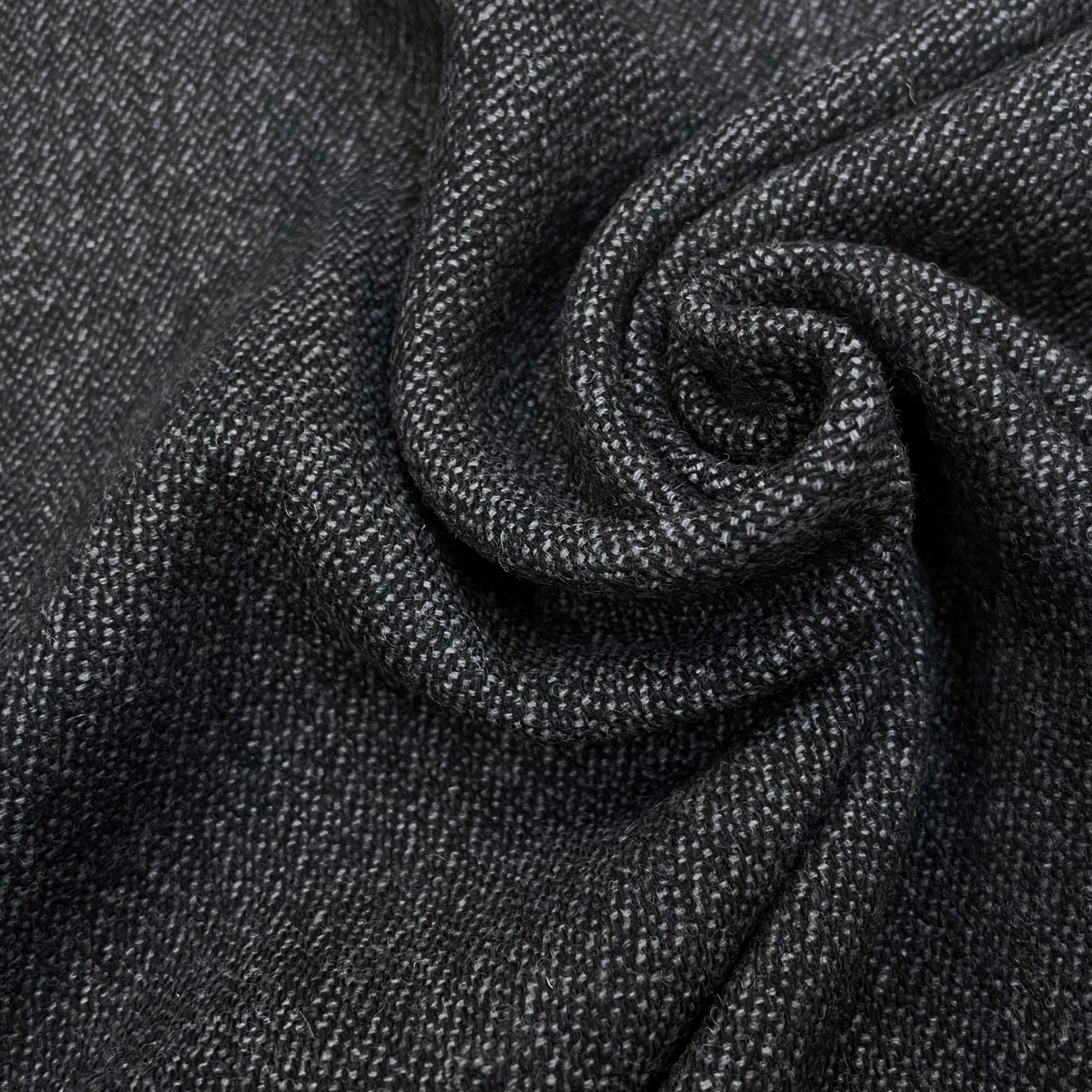 LAINAGE MANTEAU GRIS ANTHRACITE 133CM 100% LAINE - My Little Coupon