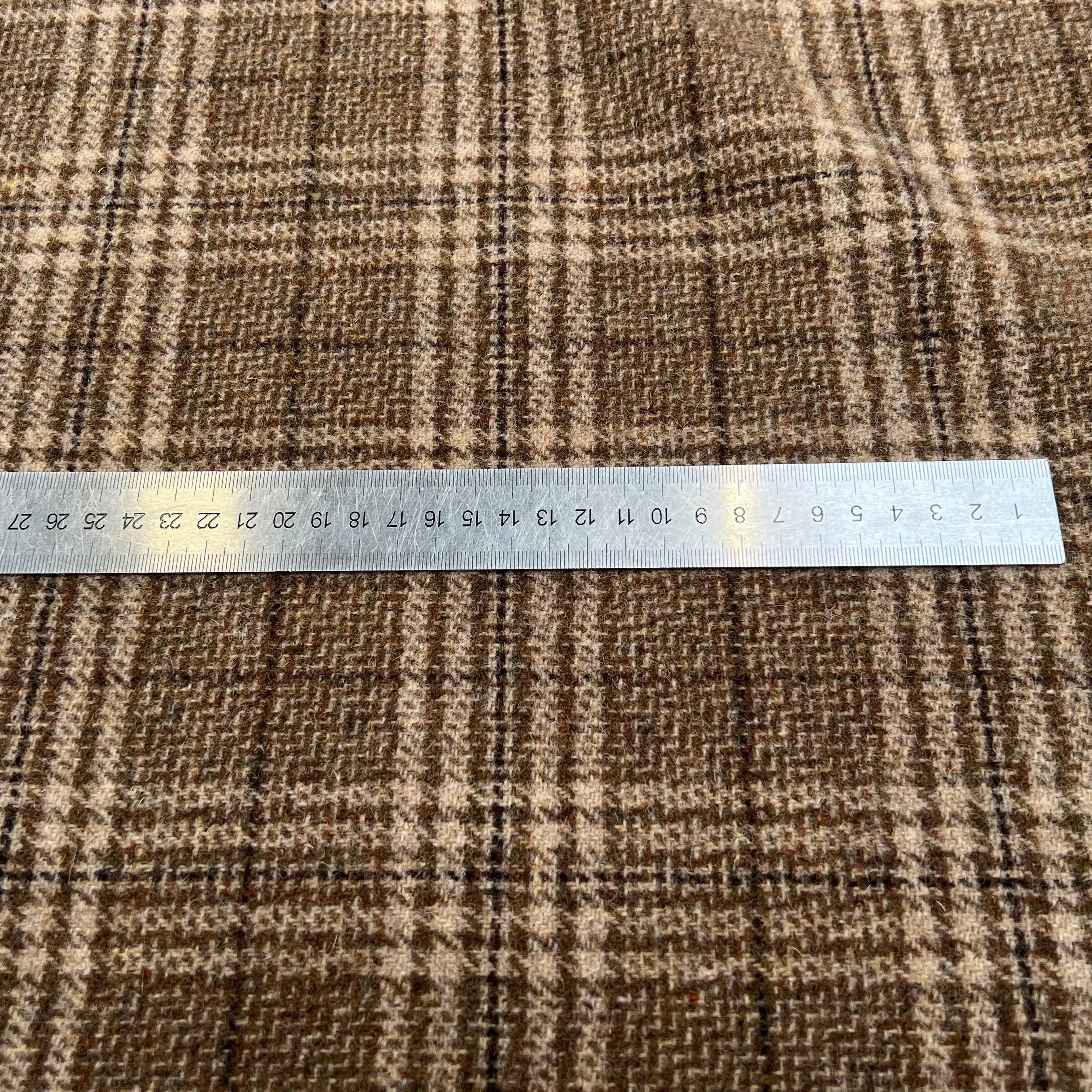 LAINAGE MANTEAU HIGHLAND STYLE BEIGE ET KAKI - My Little Coupon