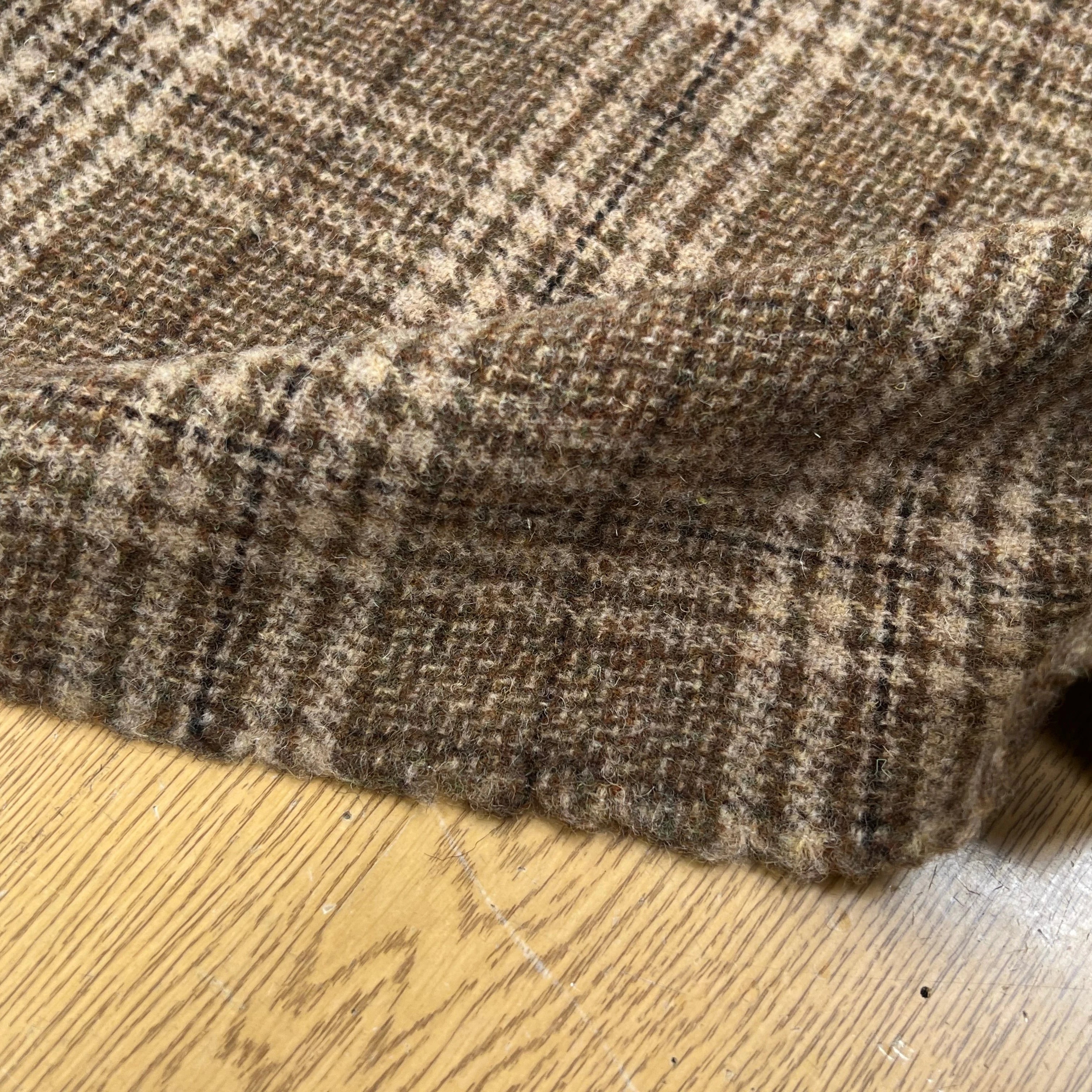 LAINAGE MANTEAU HIGHLAND STYLE BEIGE ET KAKI - My Little Coupon