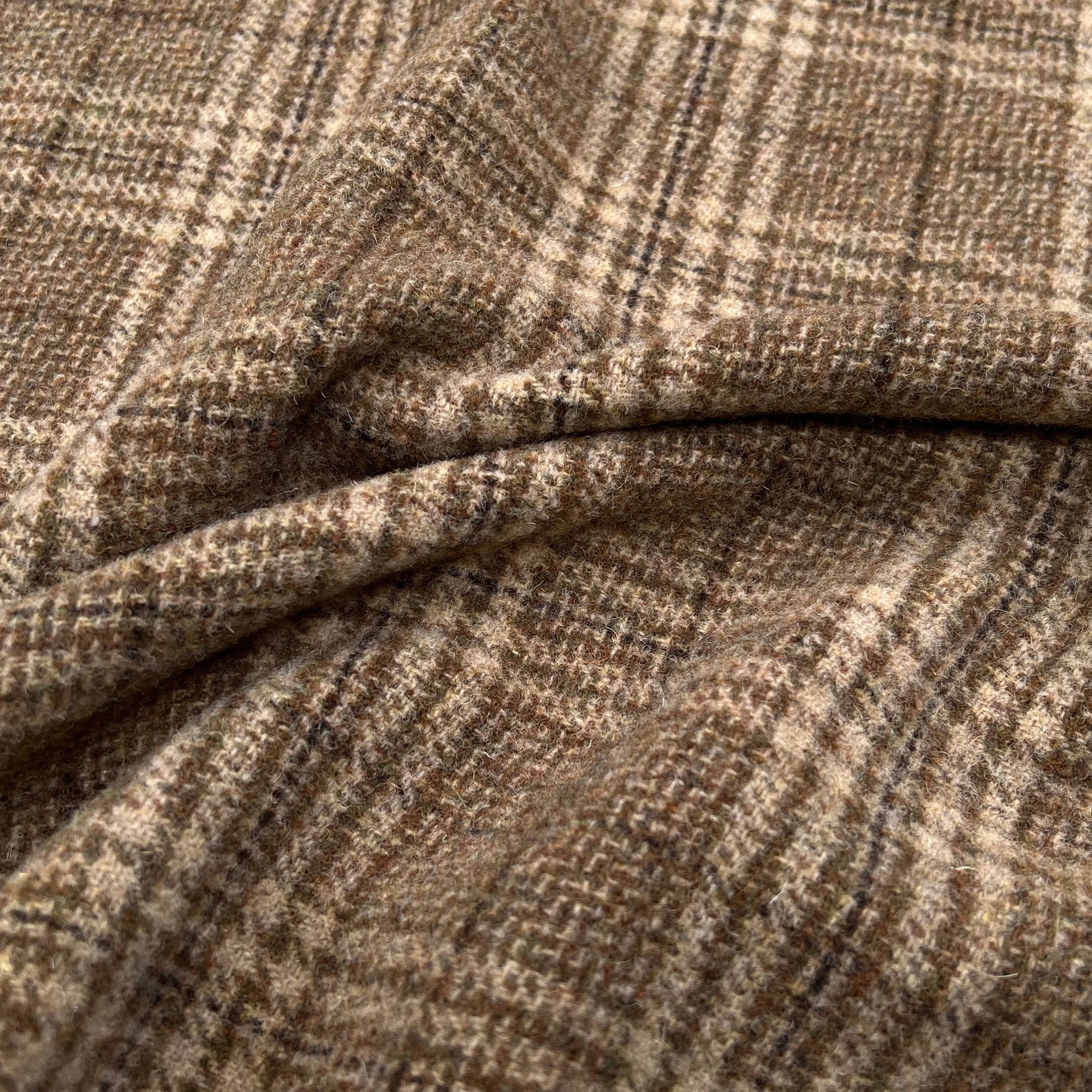 LAINAGE MANTEAU HIGHLAND STYLE BEIGE ET KAKI - My Little Coupon