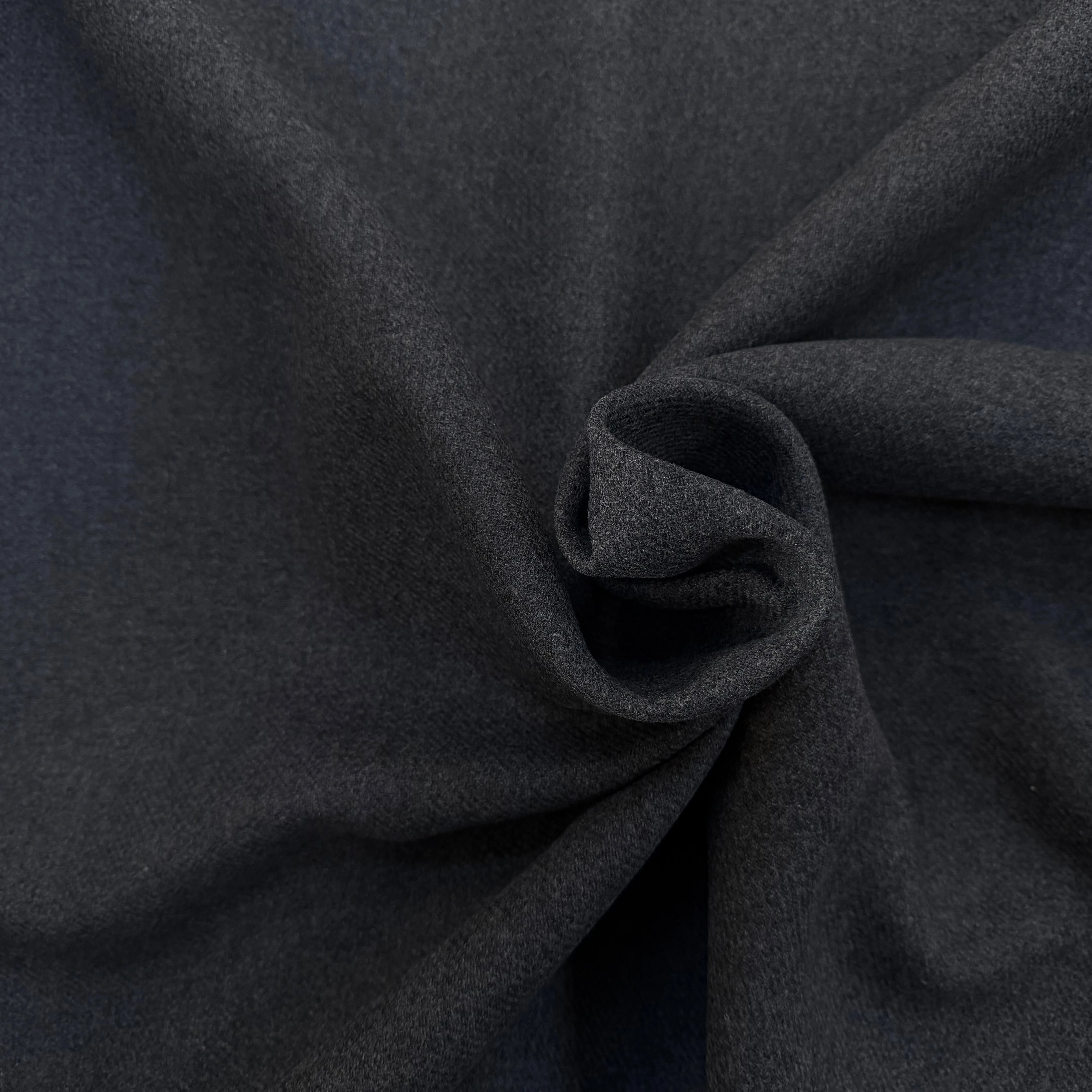 LAINAGE MANTEAU MANTECO GRIS FONCÉ 70% LAINE - My Little Coupon