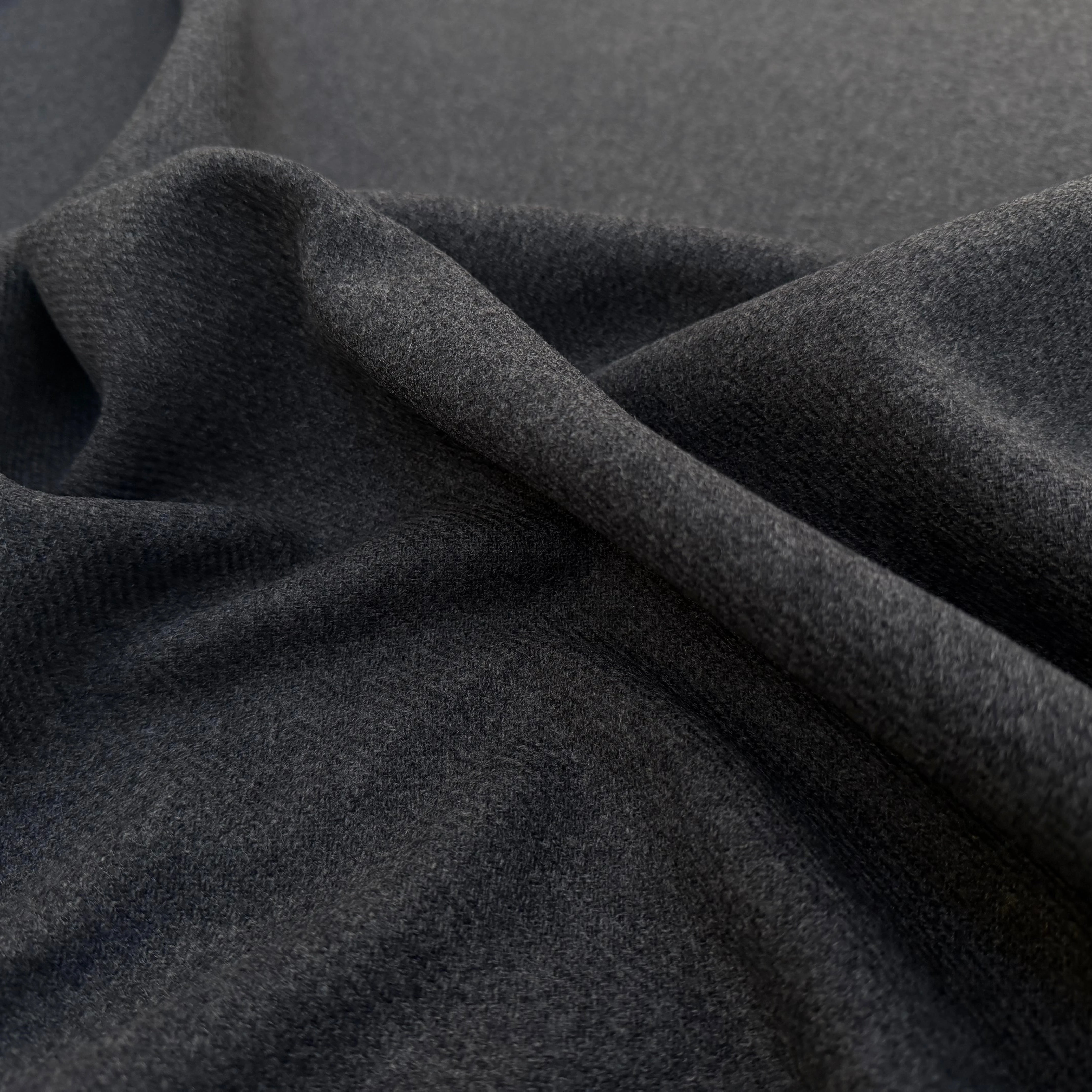 LAINAGE MANTEAU MANTECO GRIS FONCÉ 70% LAINE - My Little Coupon