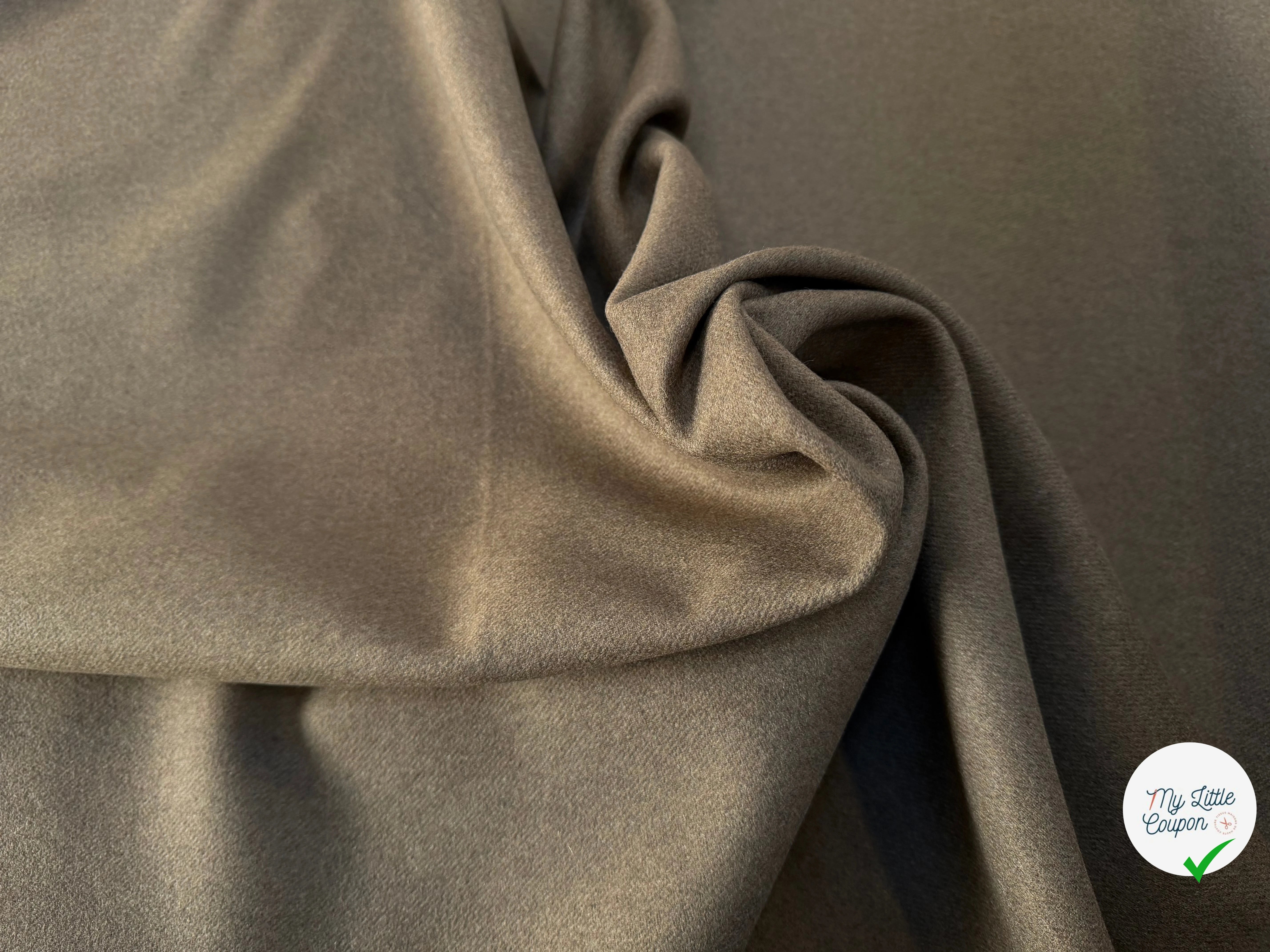 LAINAGE MANTEAU MANTECO VERT OLIVE 70% LAINE - My Little Coupon