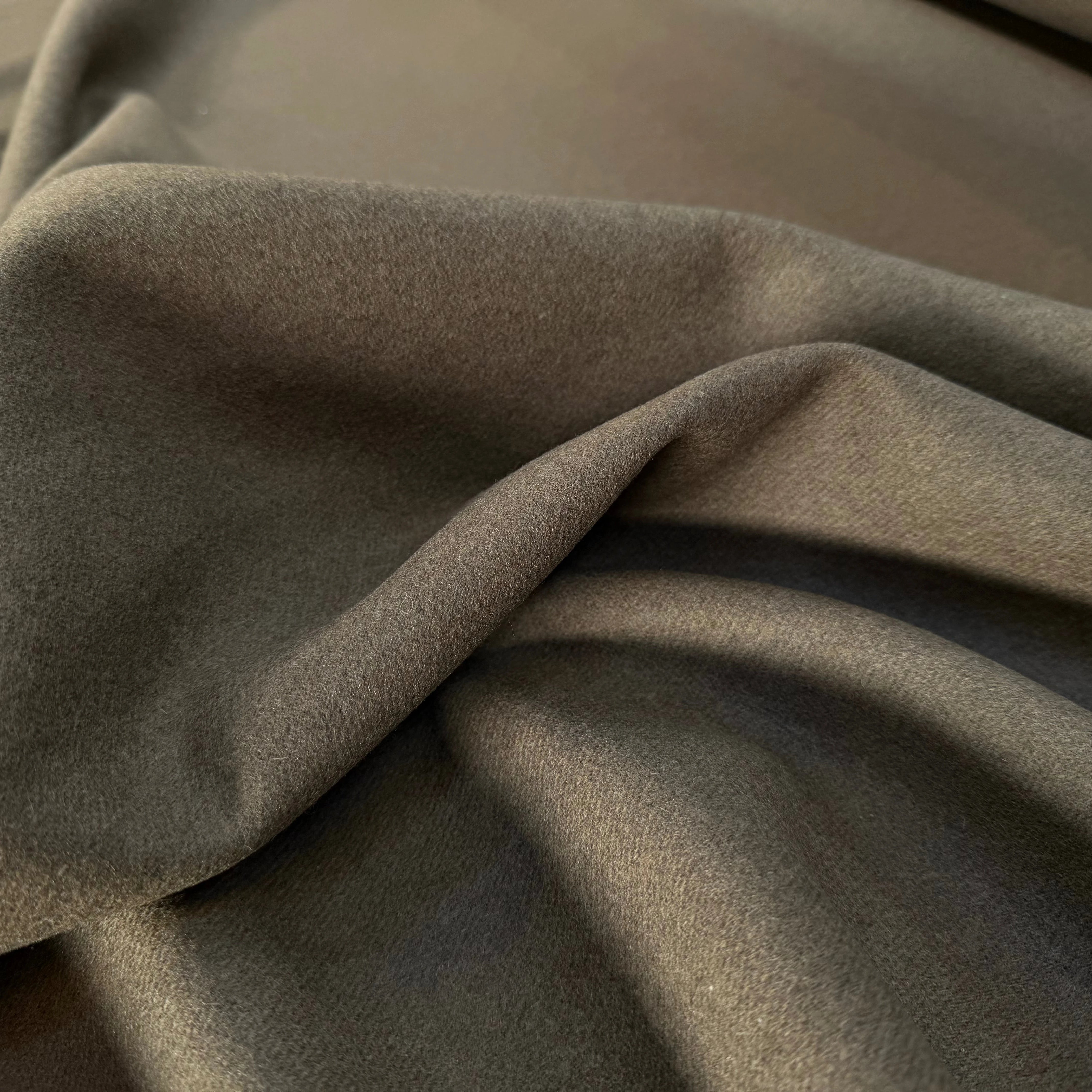 LAINAGE MANTEAU MANTECO VERT OLIVE 70% LAINE - My Little Coupon