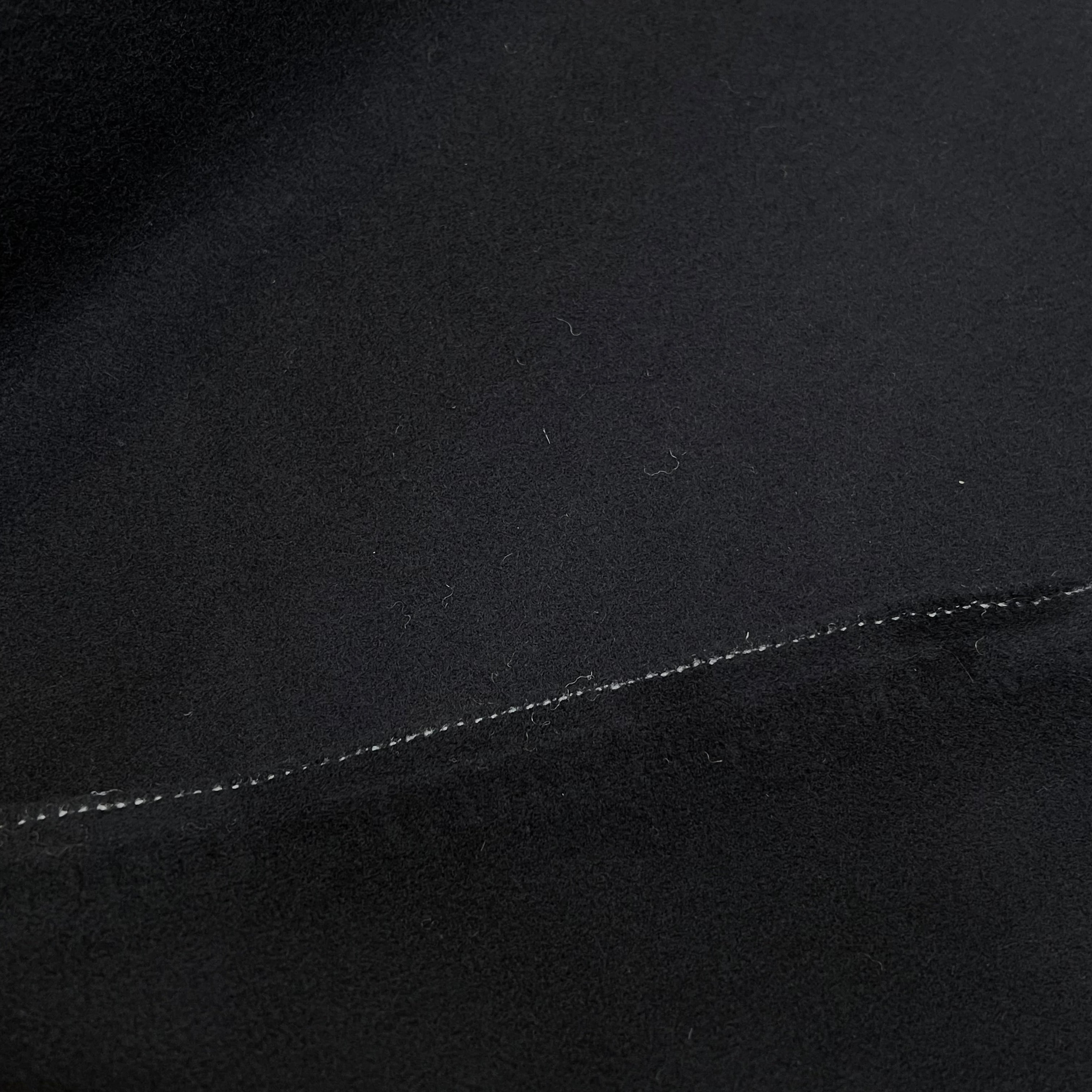 LAINAGE MANTEAU NOIR 150CM 100% LAINE - My Little Coupon