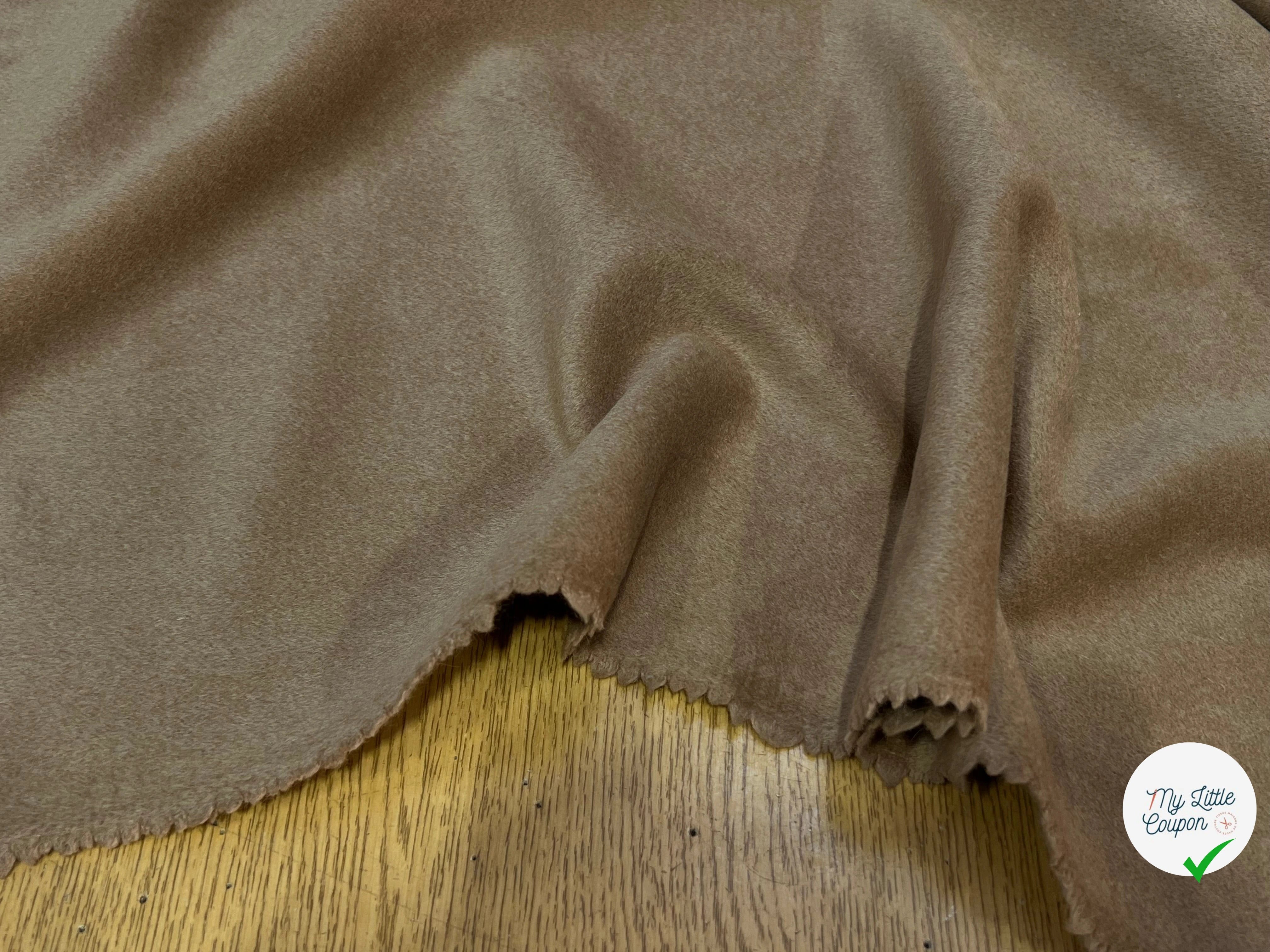 LAINAGE MANTEAU POIL COURT CHAMOIS 15% CACHEMIRE - My Little Coupon