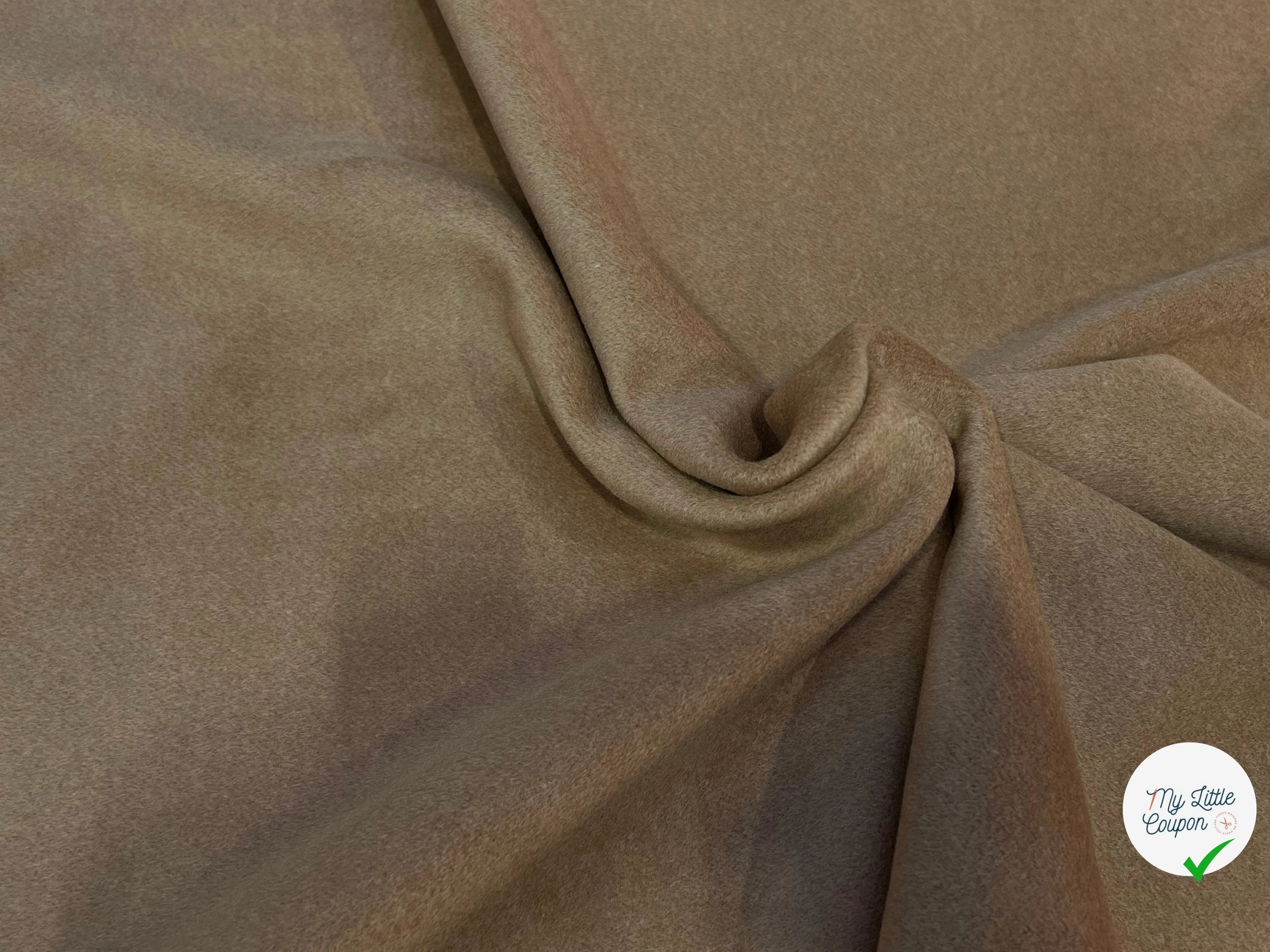 LAINAGE MANTEAU POIL COURT CHAMOIS 15% CACHEMIRE - My Little Coupon