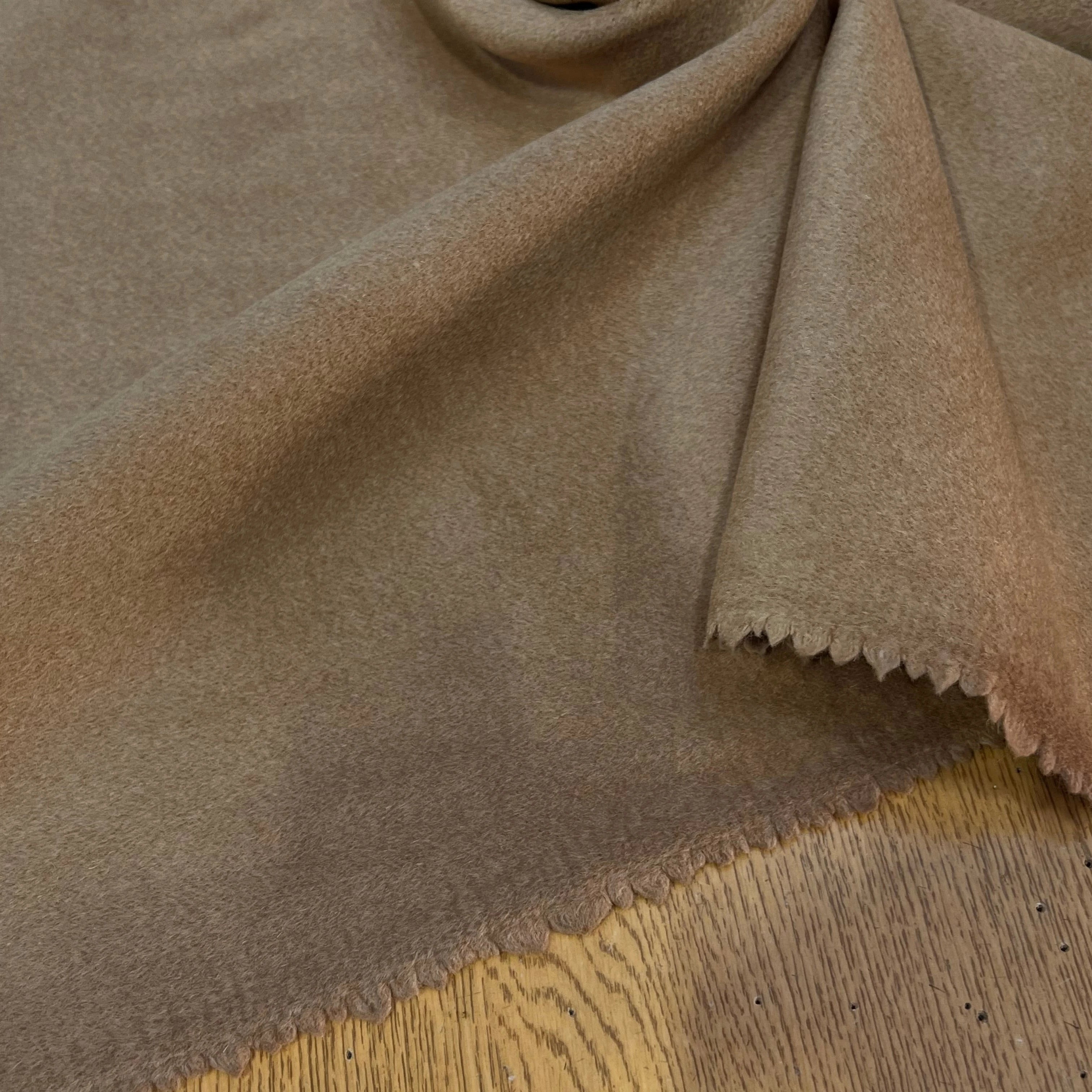 LAINAGE MANTEAU POIL COURT CHAMOIS 15% CACHEMIRE - My Little Coupon