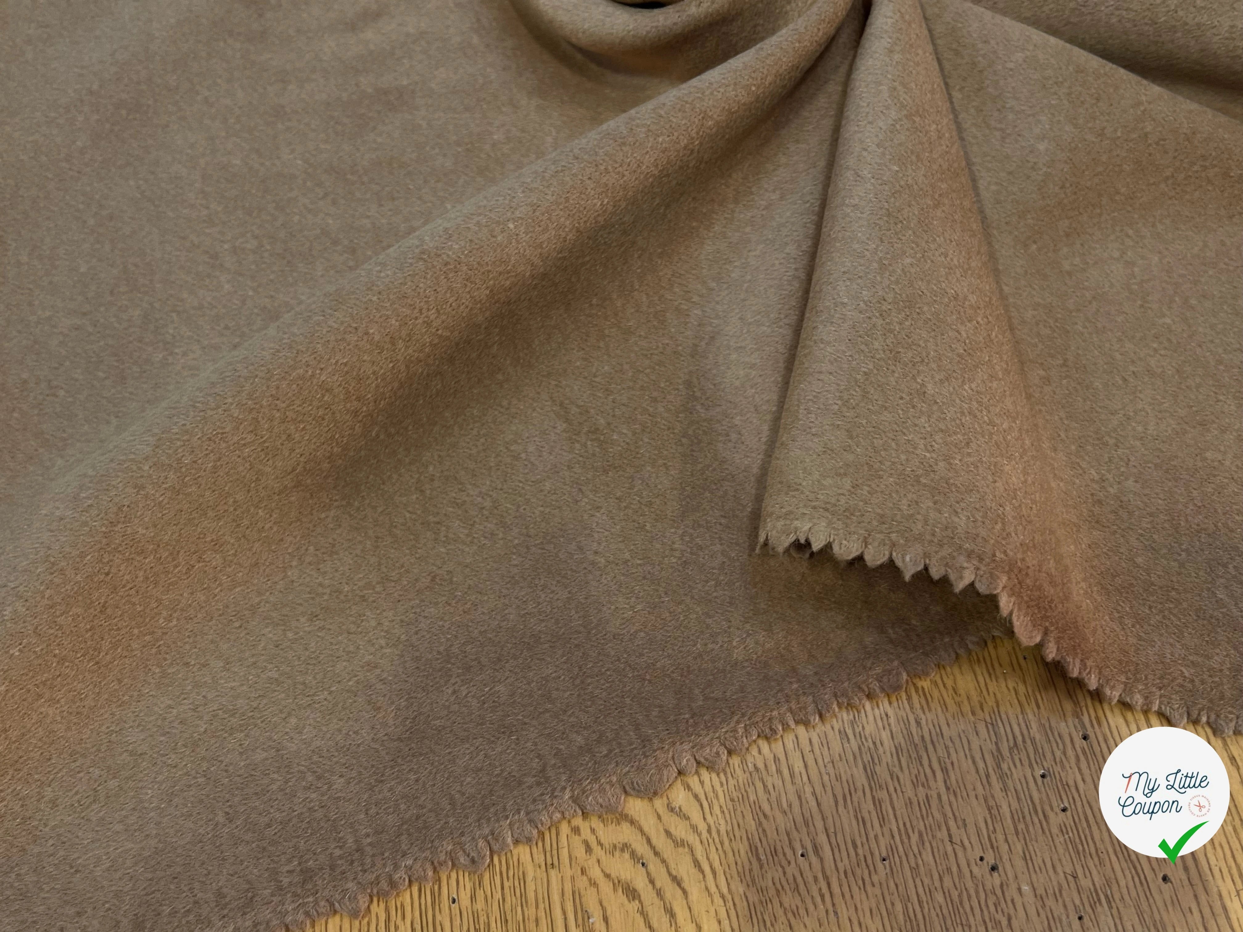 LAINAGE MANTEAU POIL COURT CHAMOIS 15% CACHEMIRE - My Little Coupon